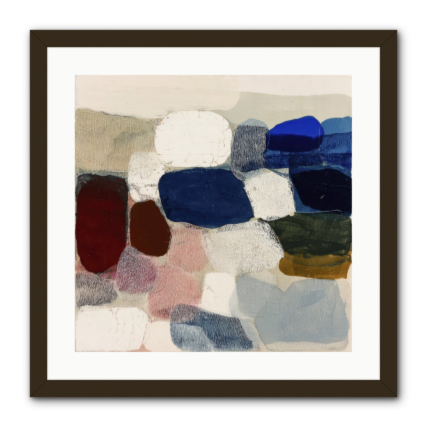 Glass Horizon -- Framed Print - Black 20x20