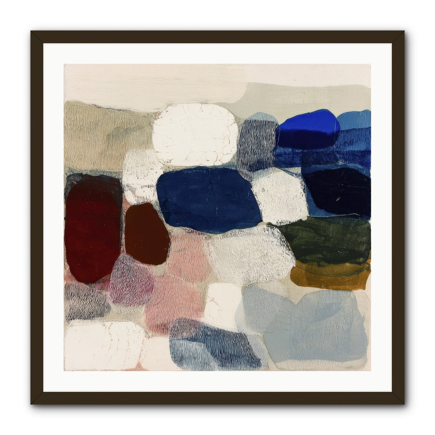 Glass Horizon -- Framed Print - Black 30x30