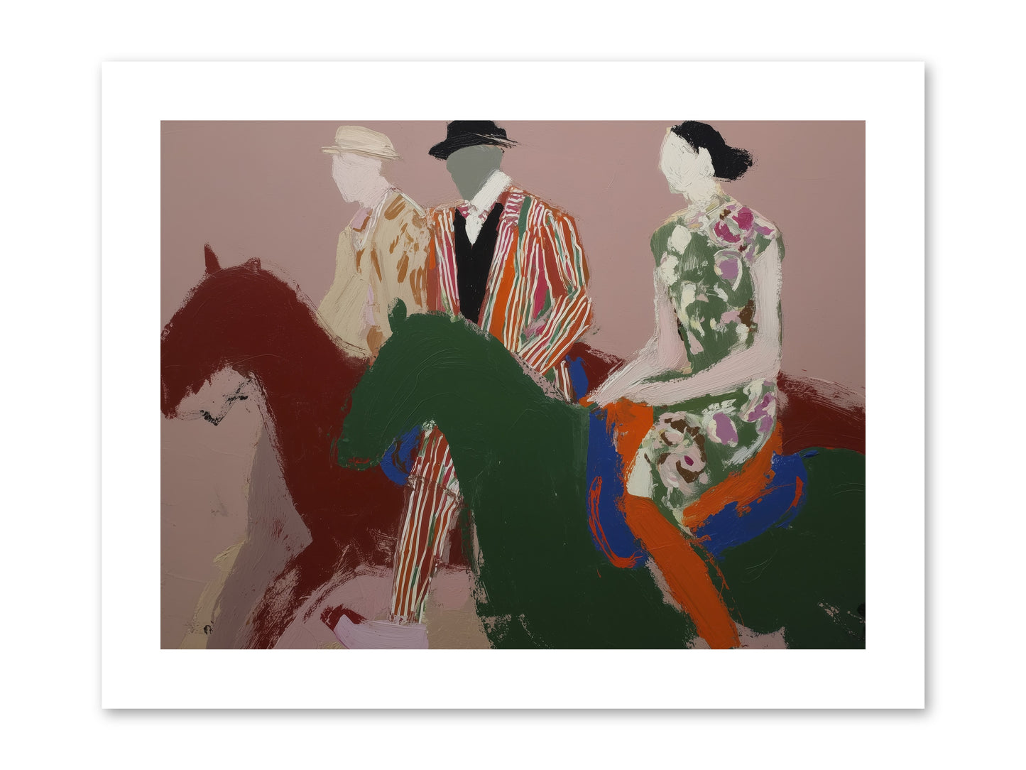 Glassvine Lament -- Loose Canvas Print 12x9