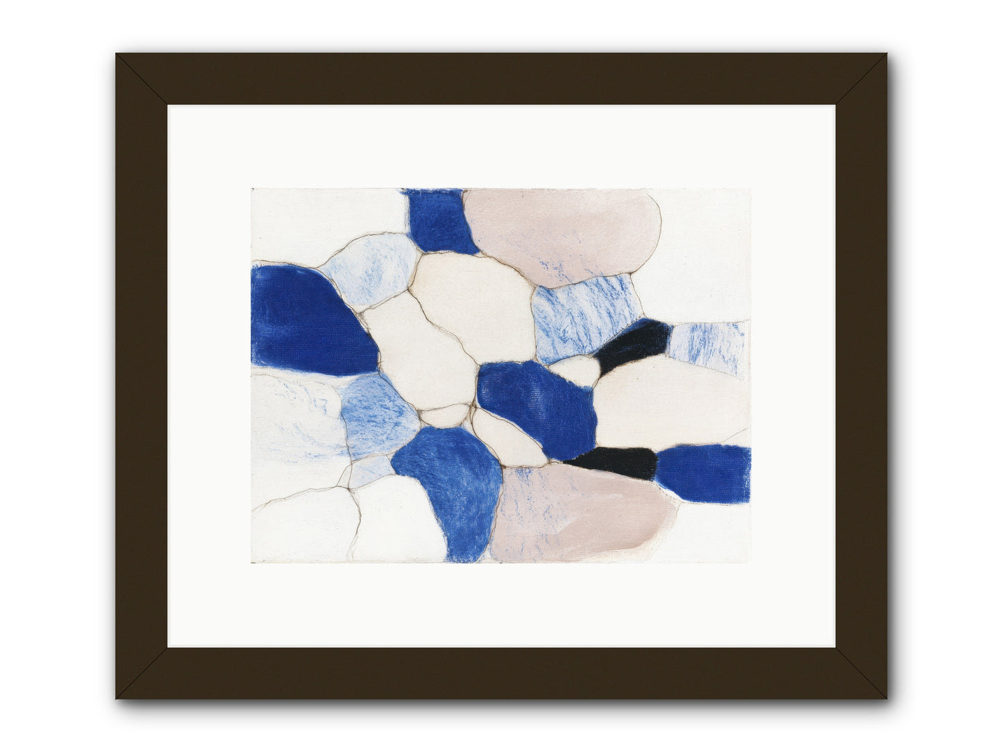 Glimmer -- Framed Print - Black 12x9