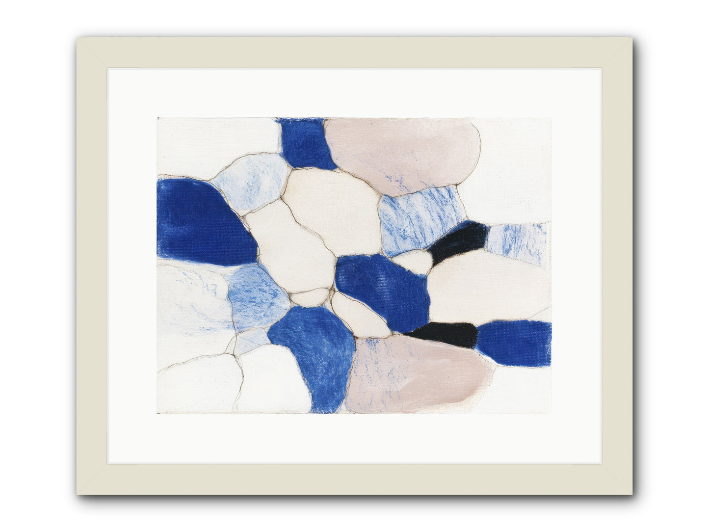 Glimmer -- Framed Print - White 16x12