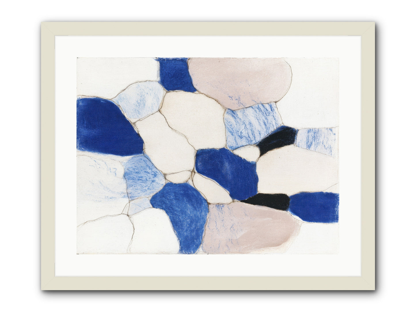Glimmer -- Framed Print - White 24x18