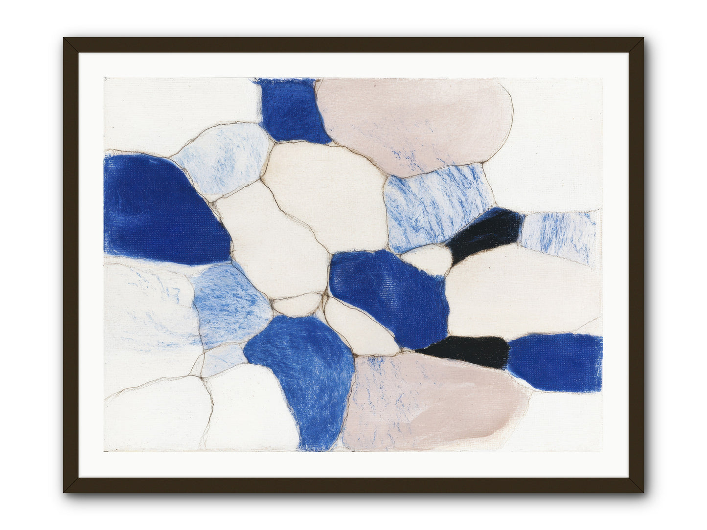 Glimmer -- Framed Print - Black 40x30