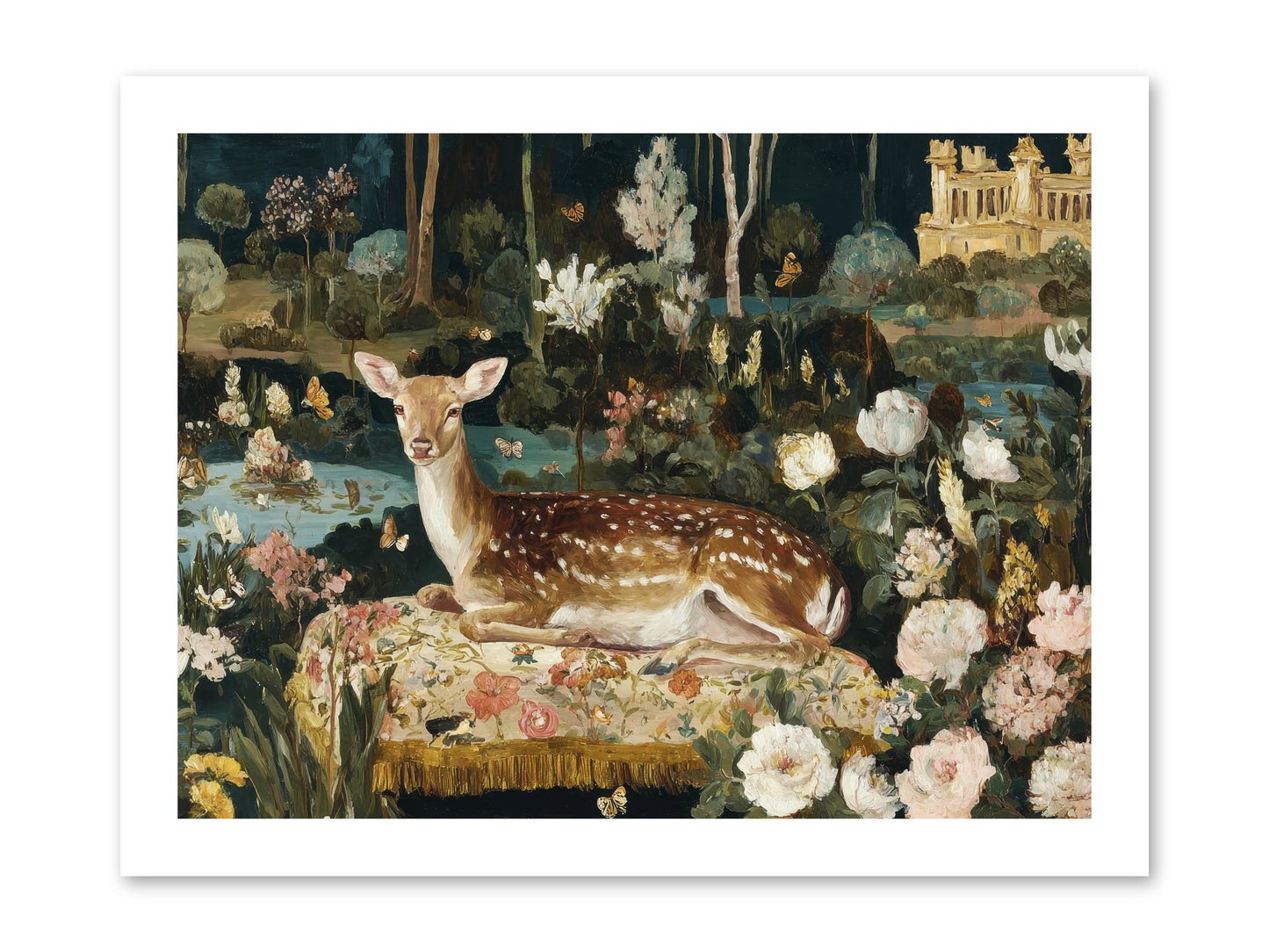 Glint Nest -- Loose Canvas Print 16x12