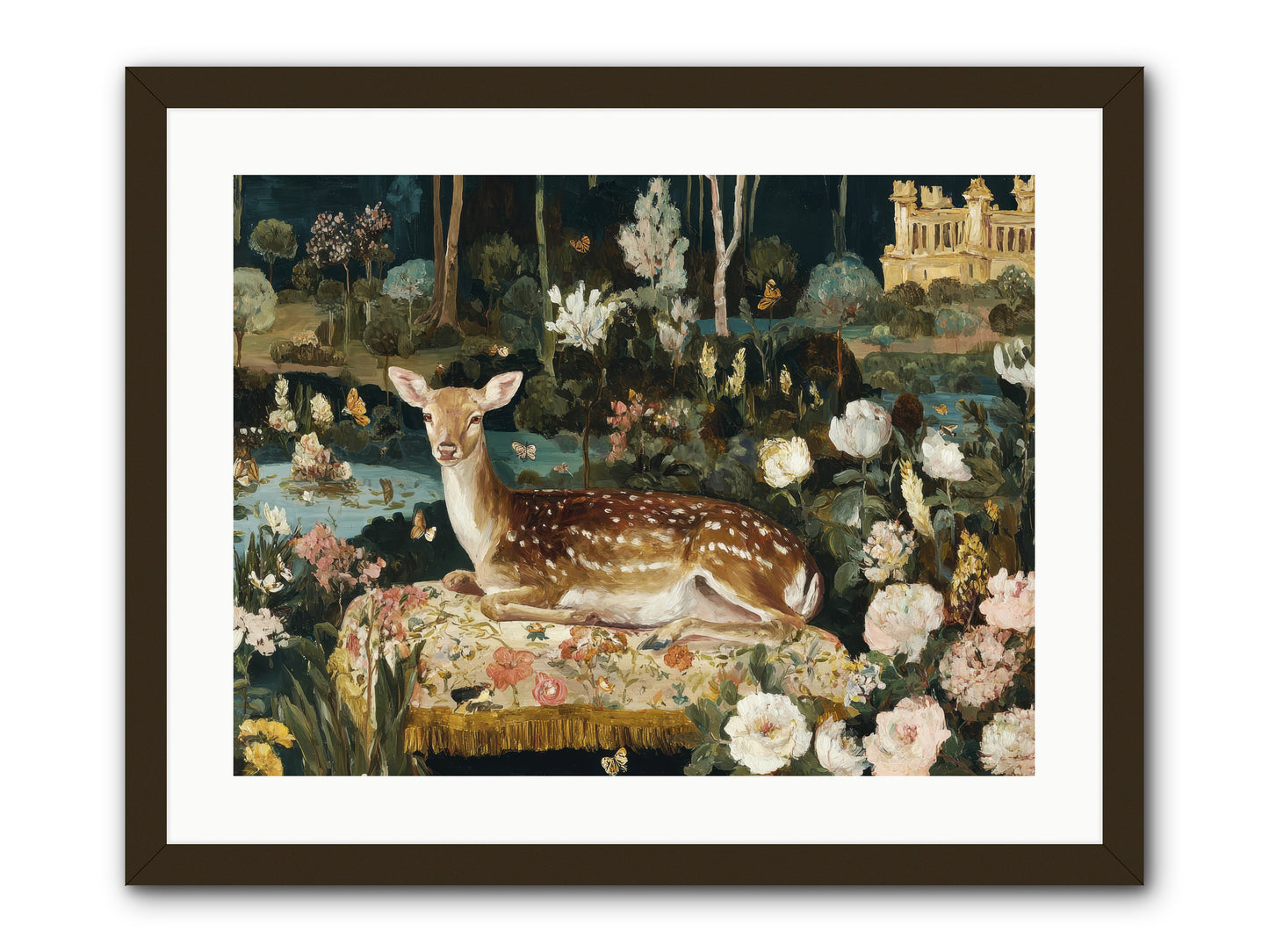 Glint Nest -- Framed Print - Black 24x18