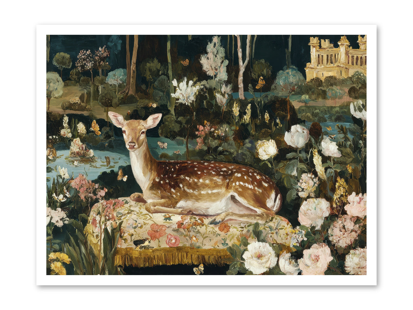 Glint Nest -- Loose Canvas Print 32x24