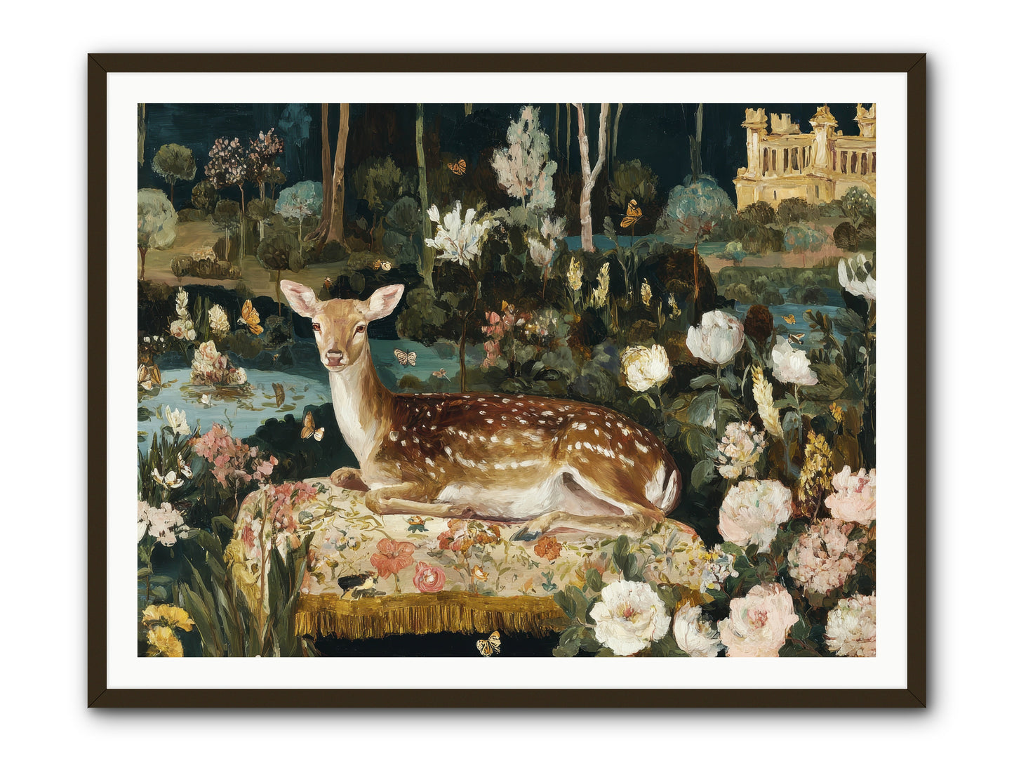 Glint Nest -- Framed Print - Black 48x36