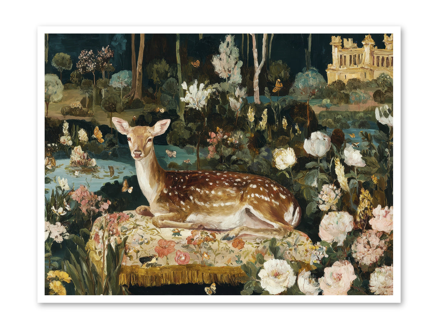Glint Nest -- Loose Canvas Print 48x36