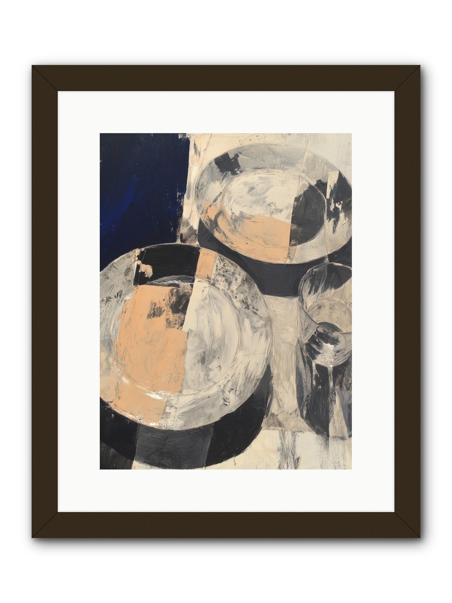 Glinting Haven -- Framed Print - Black 12x16