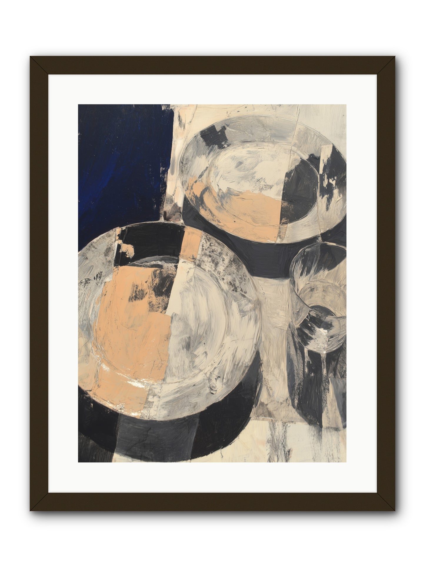 Glinting Haven -- Framed Print - Black 18x24