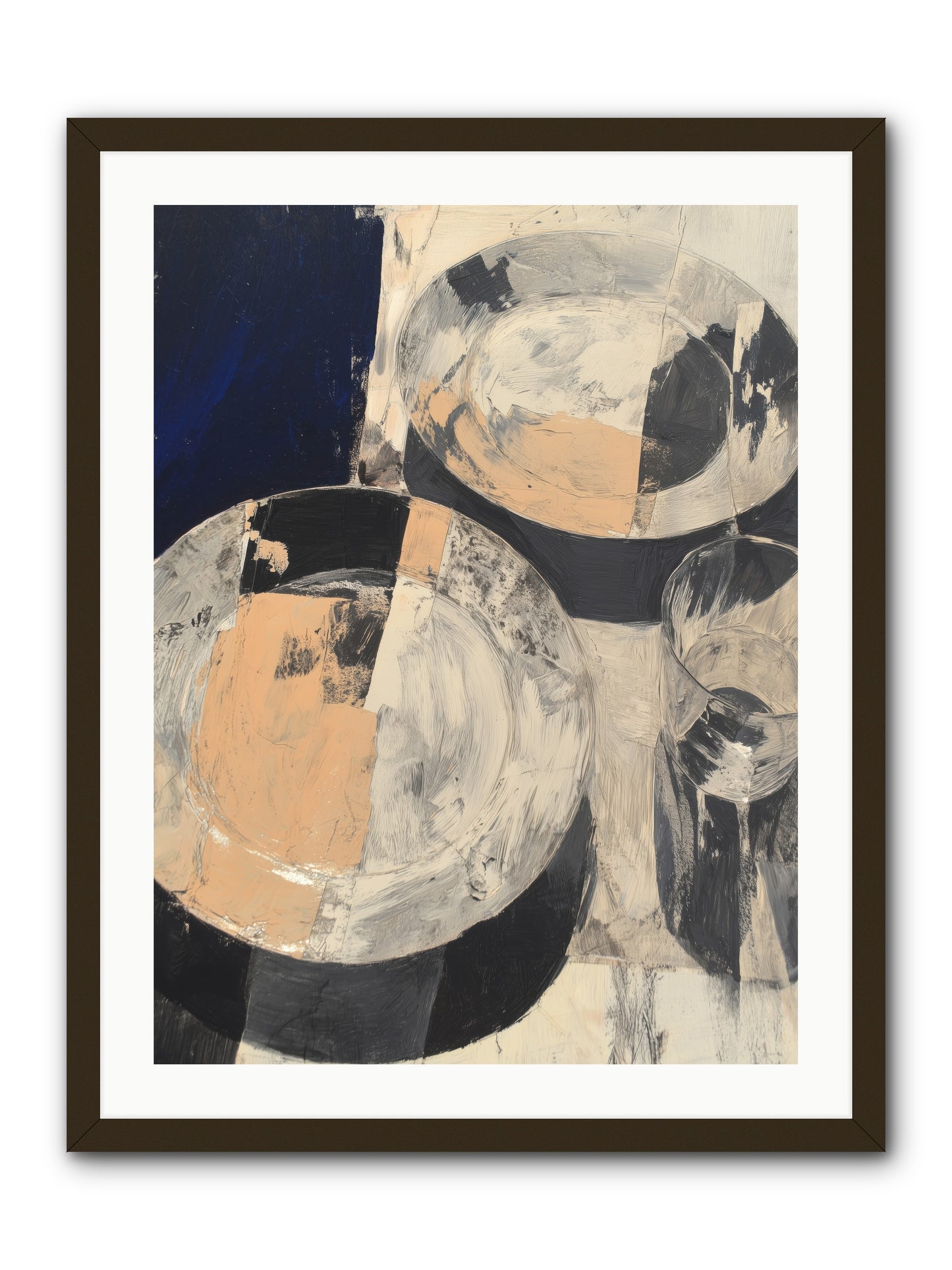 Glinting Haven -- Framed Print - Black 24x32
