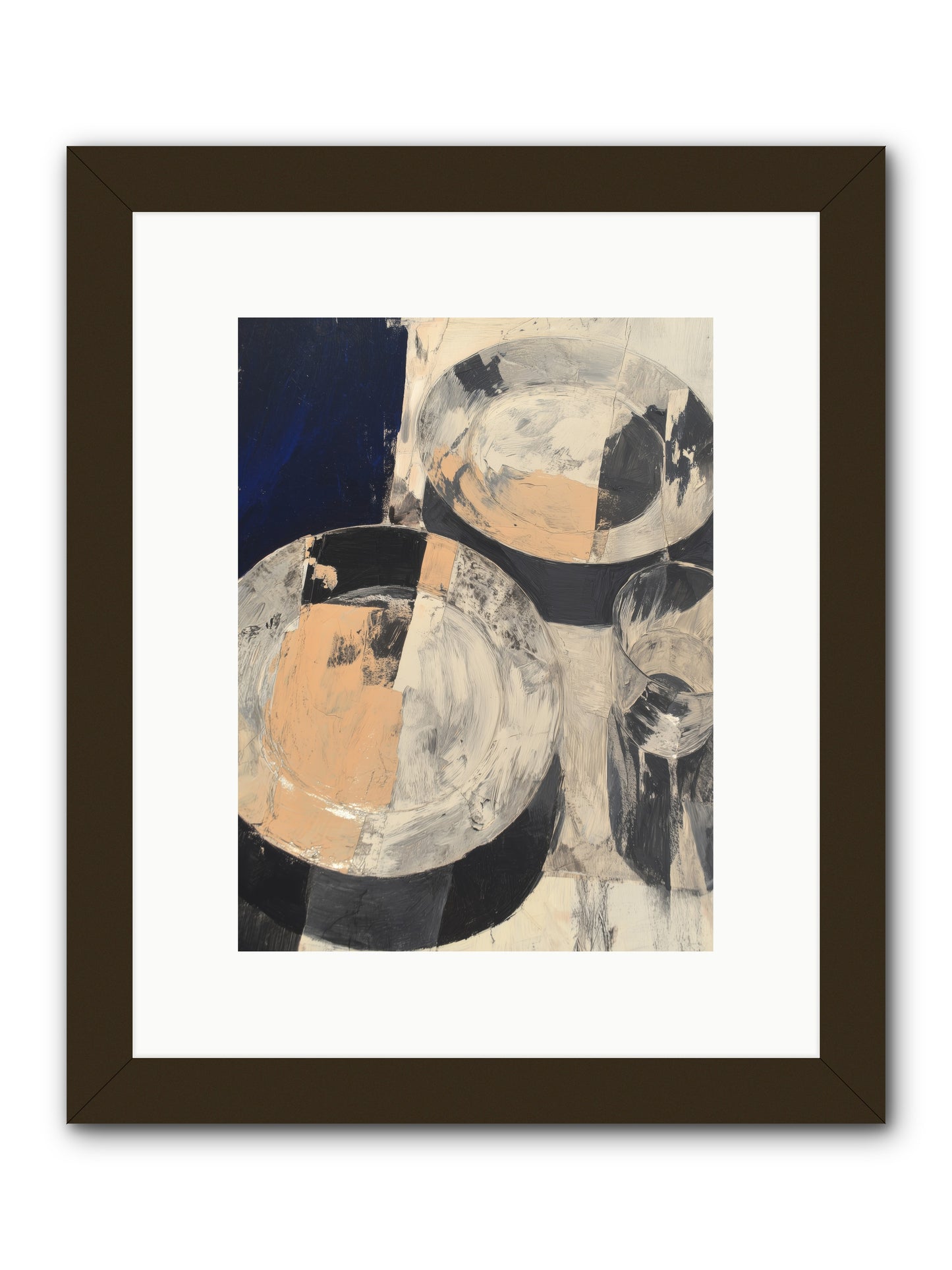 Glinting Haven -- Framed Print - Black 9x12