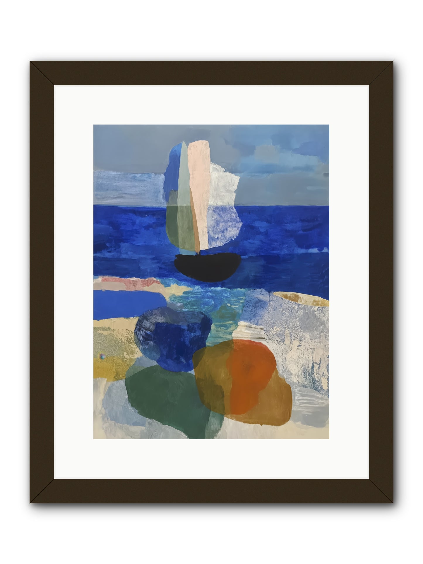 Glissent -- Framed Print - Black 12x16