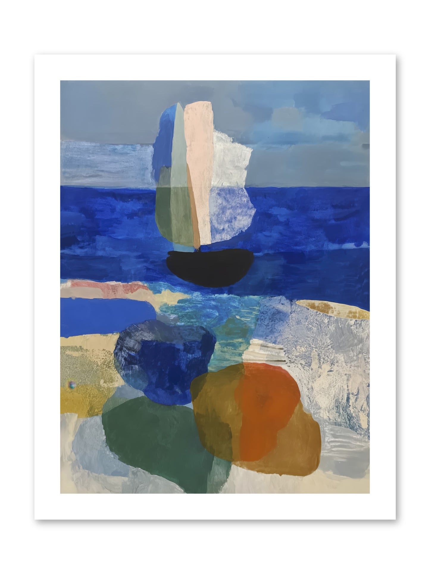 Glissent -- Loose Canvas Print 12x16