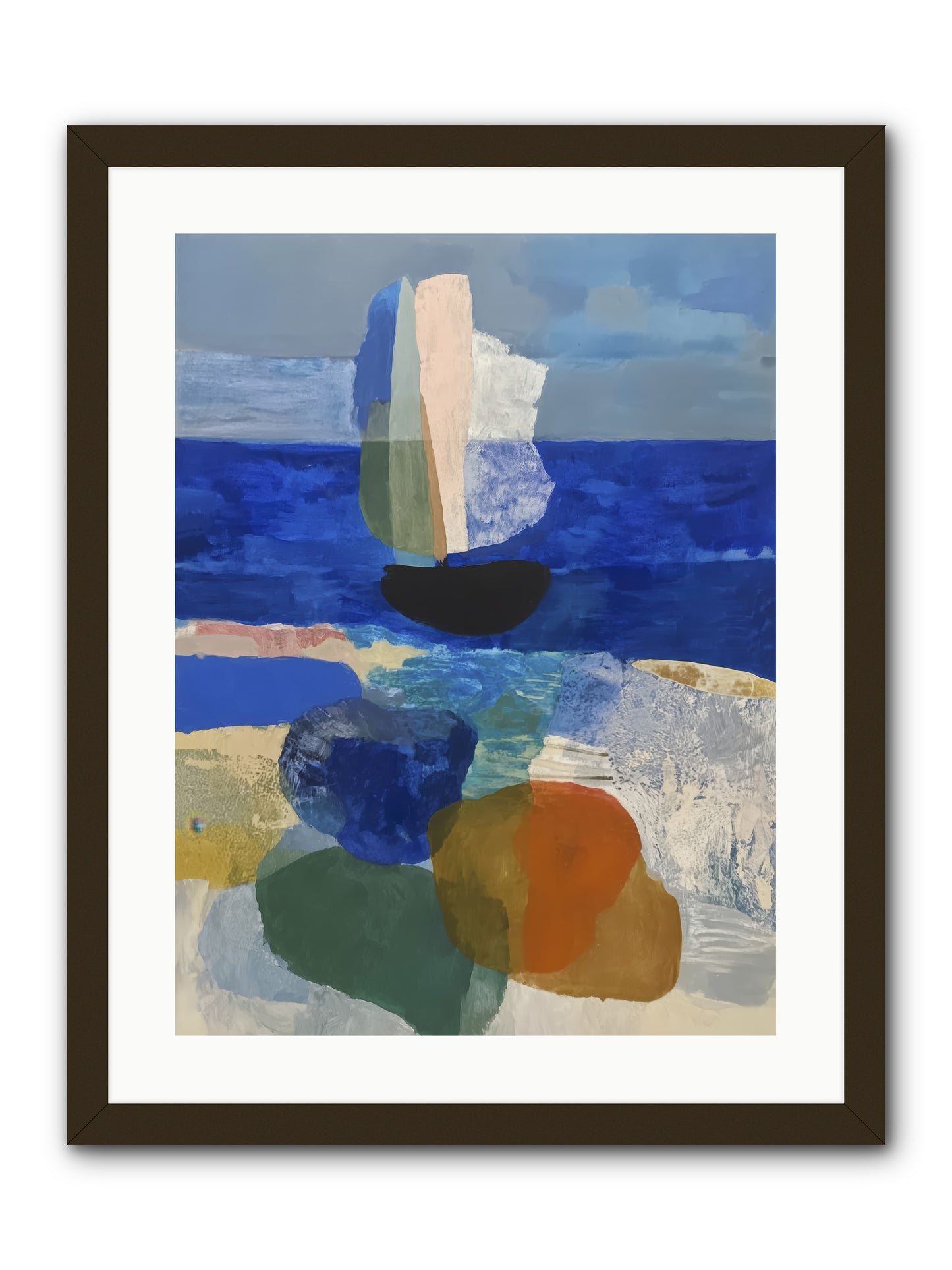 Glissent -- Framed Print - Black 18x24