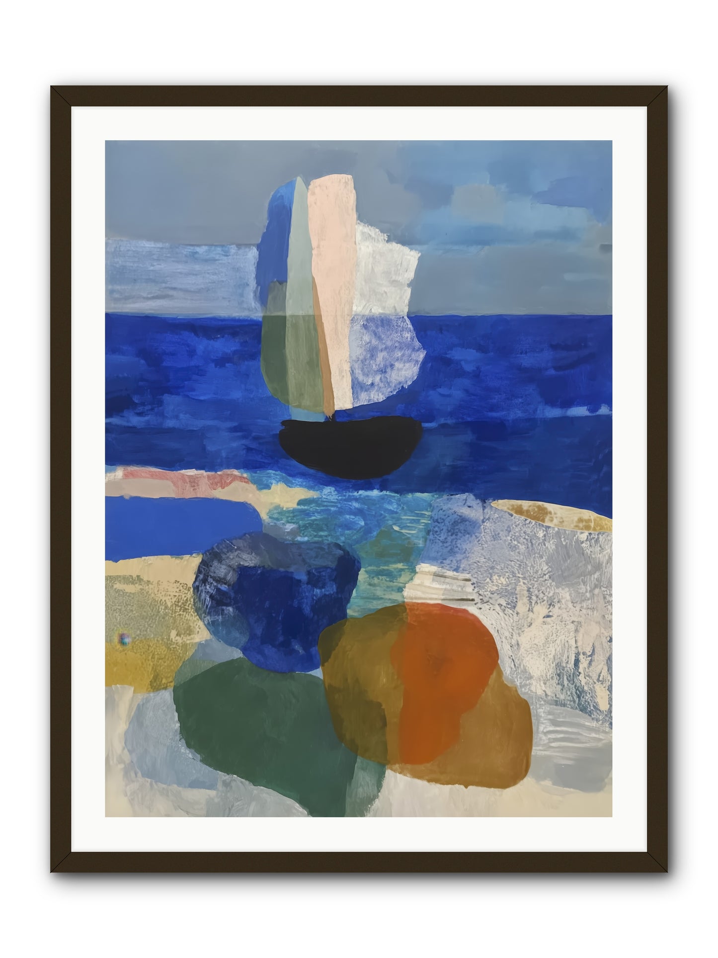 Glissent -- Framed Print - Black 30x40