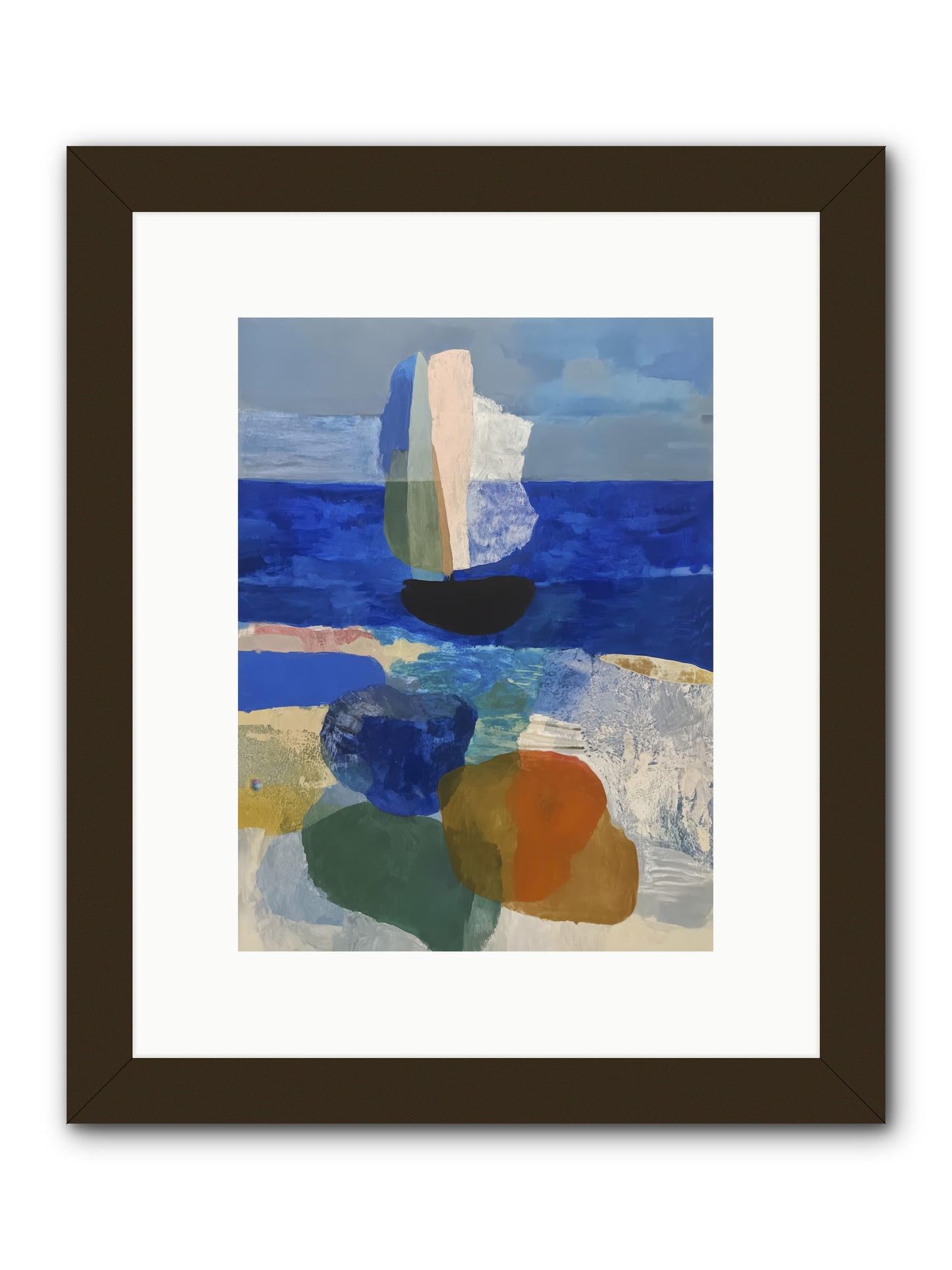 Glissent -- Framed Print - Black 9x12