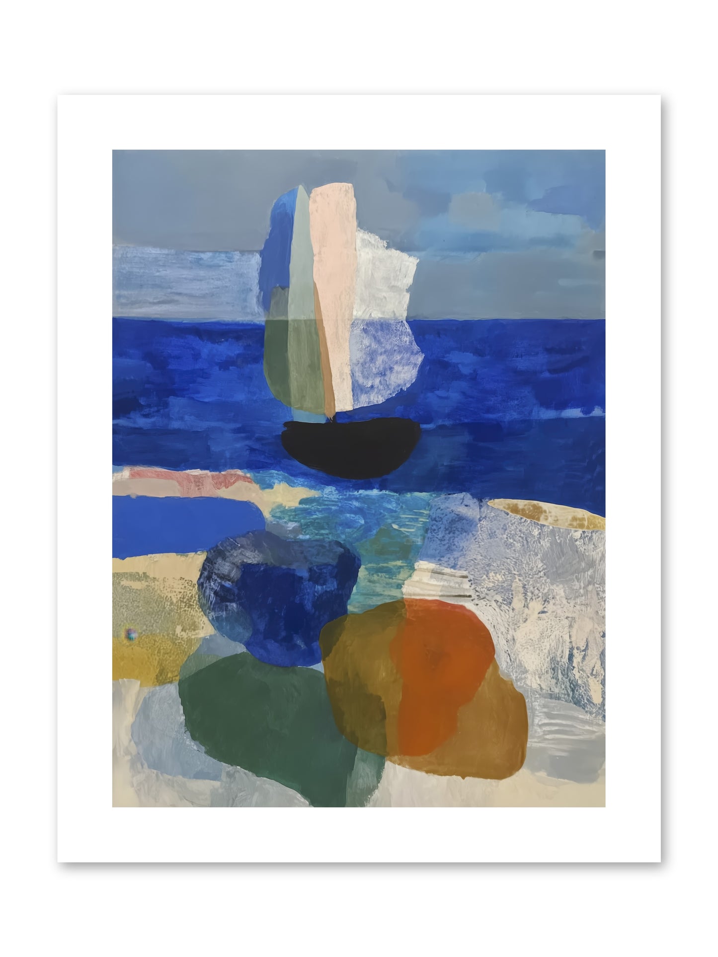 Glissent -- Loose Canvas Print 9x12