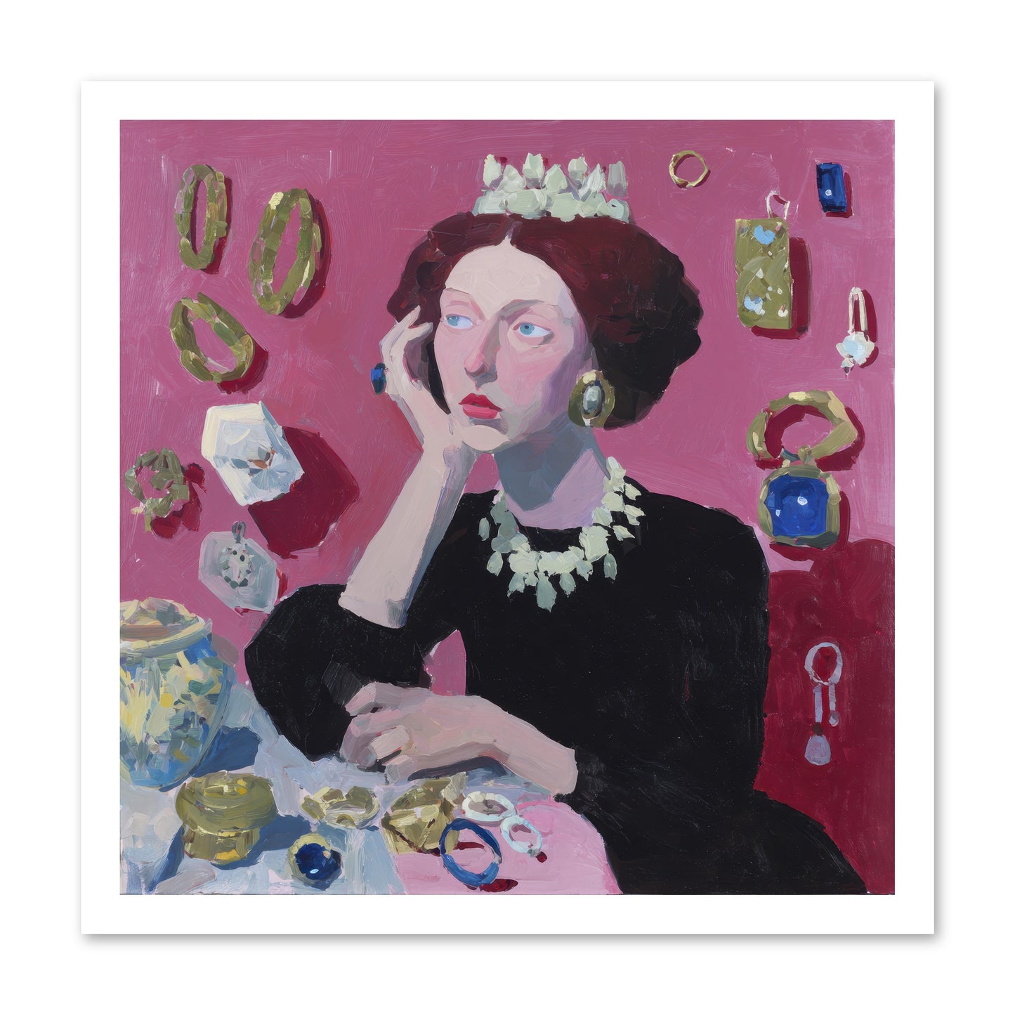 Glittering Solitude -- Loose Canvas Print 20x20