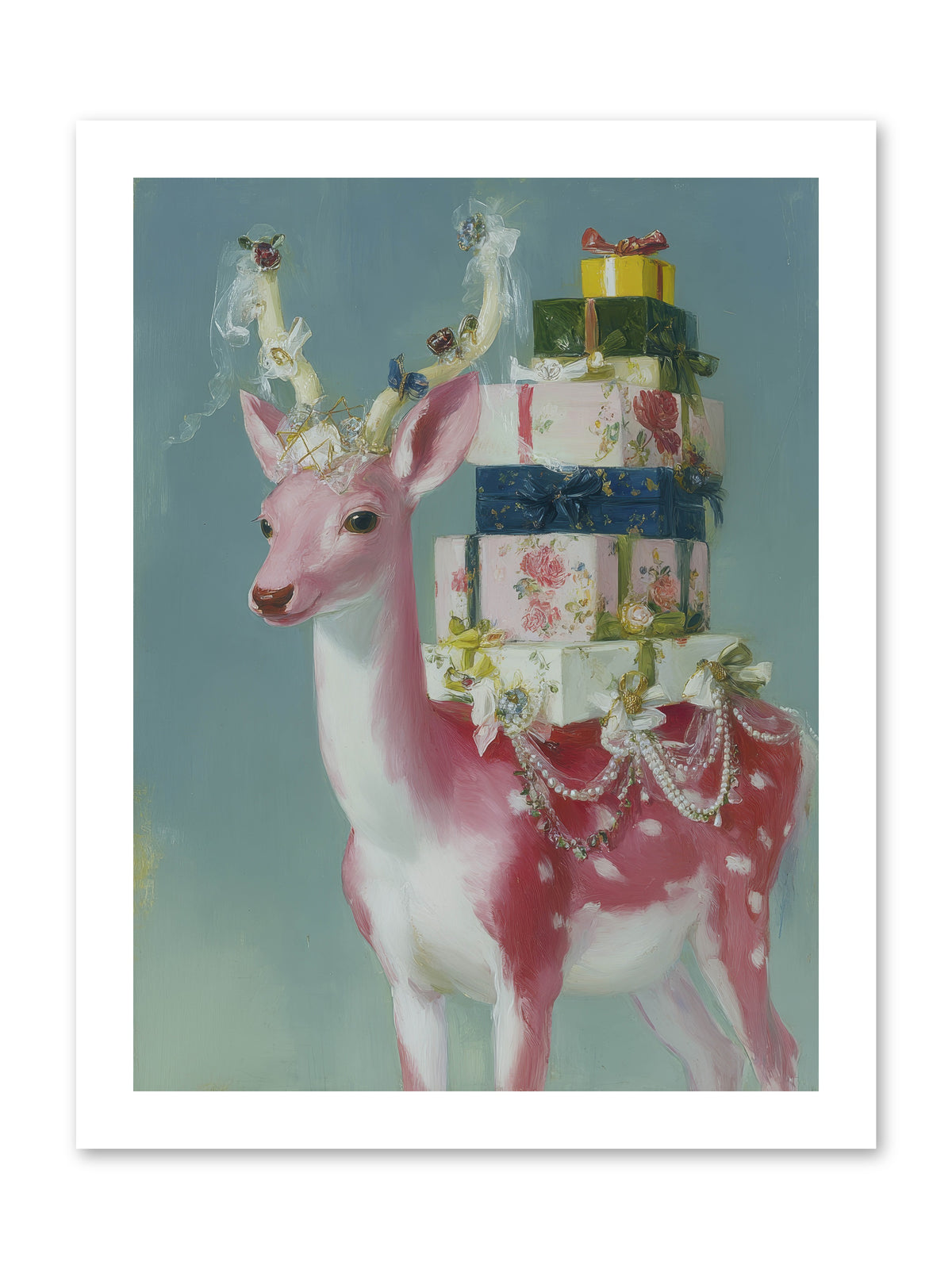 Glittering Wishes -- Paper Print 12x16
