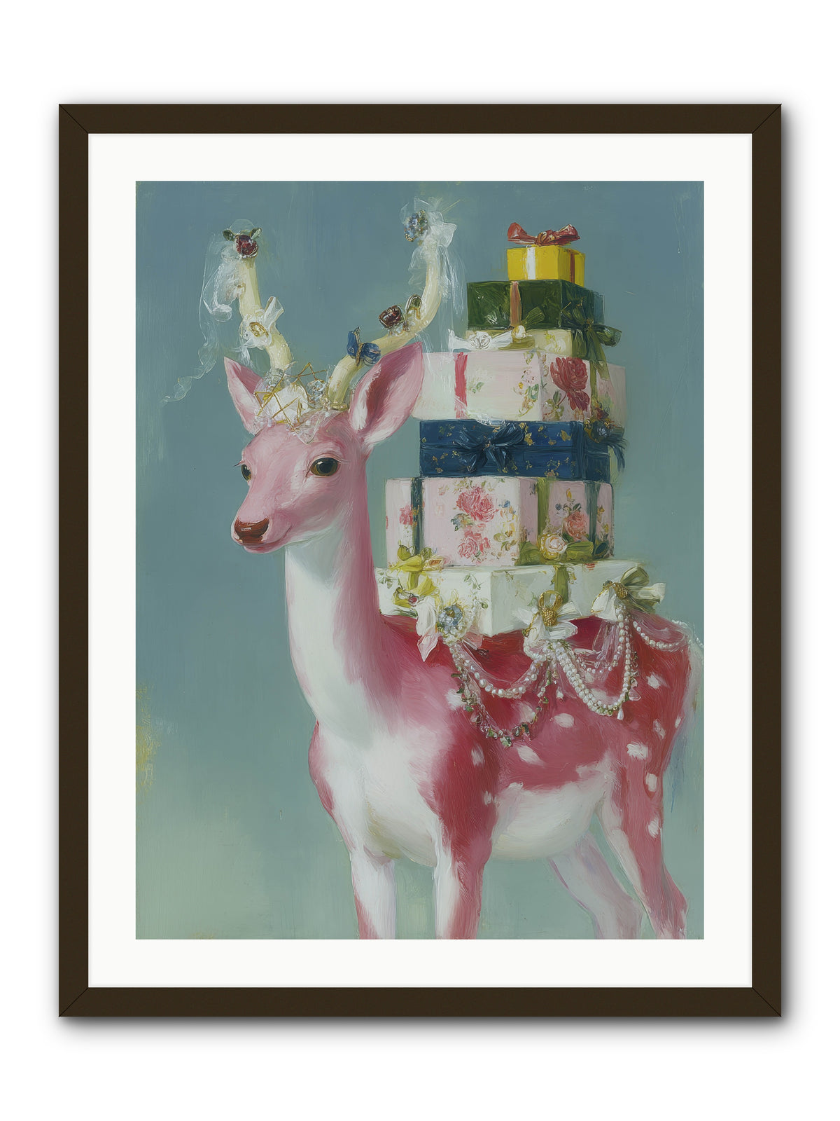 Glittering Wishes -- Framed Print - Black 24x32