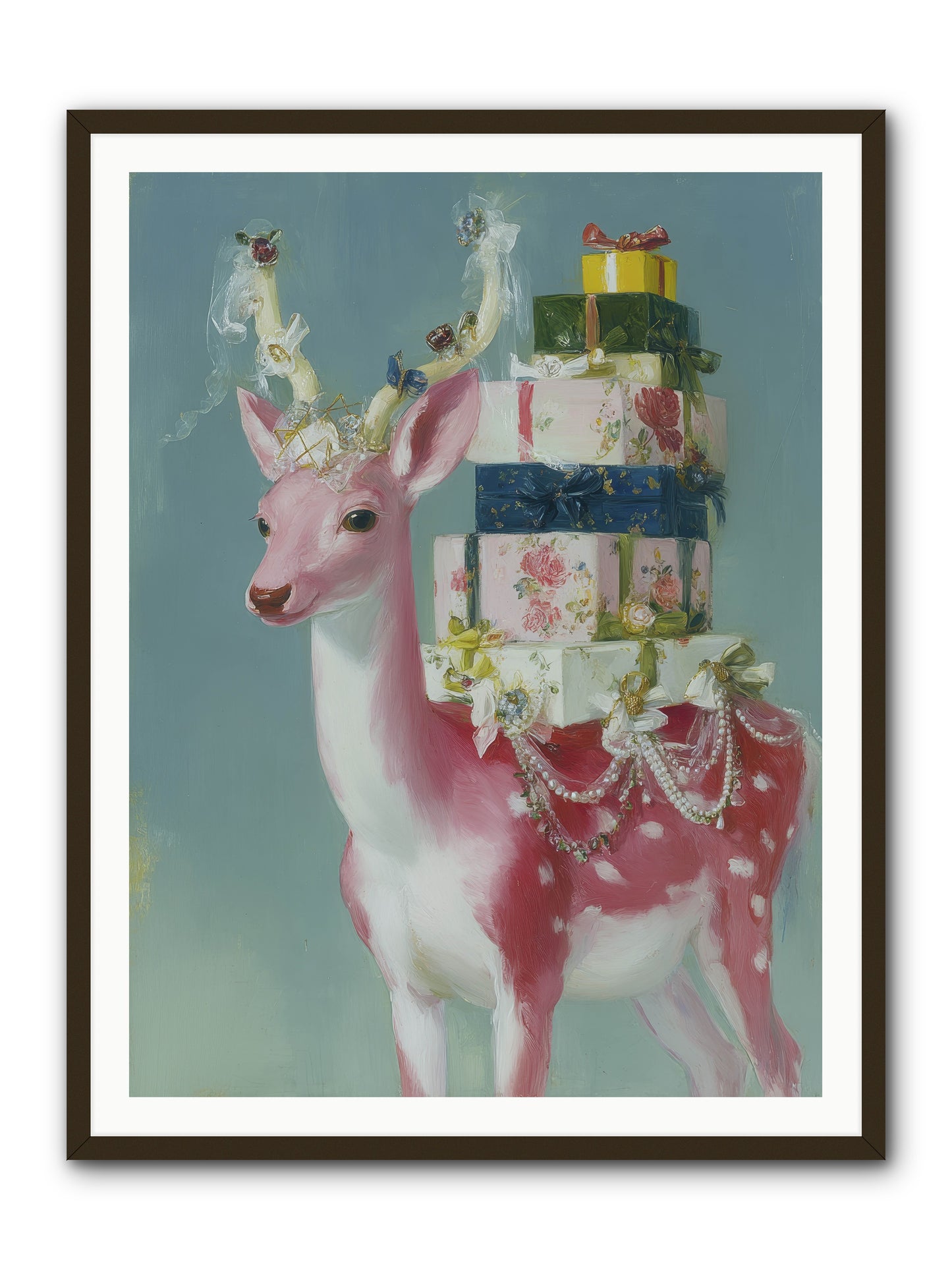 Glittering Wishes -- Framed Print - Black 36x48