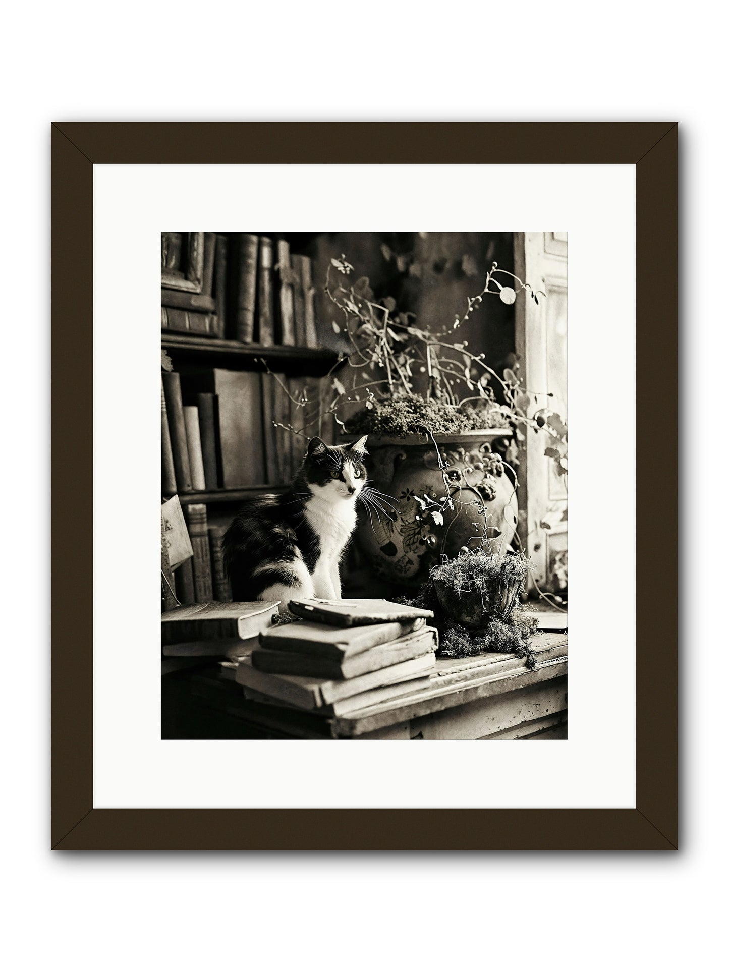 God Save The Queen -- Framed Print - Black 12x15
