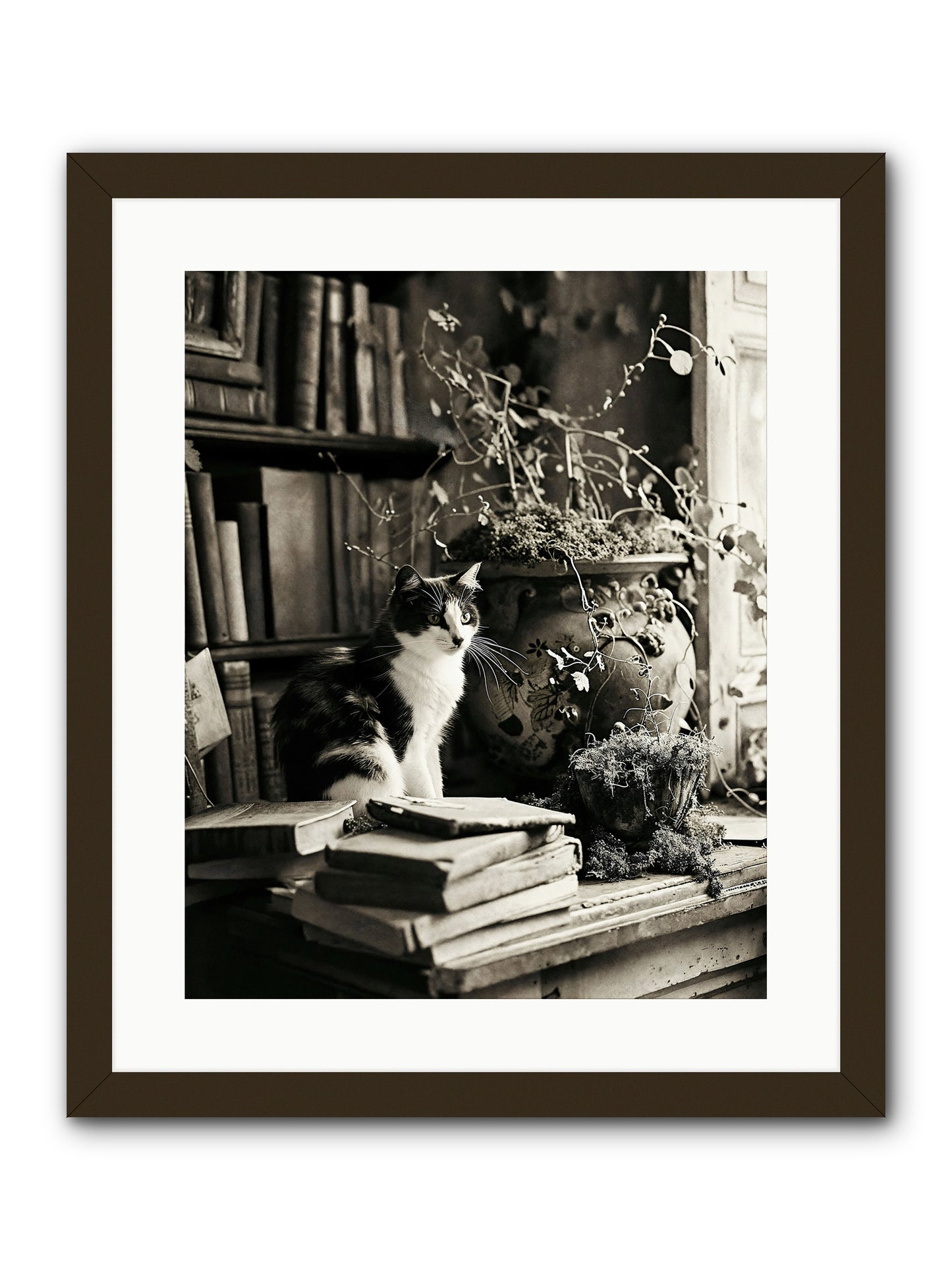 God Save The Queen -- Framed Print - Black 16x20