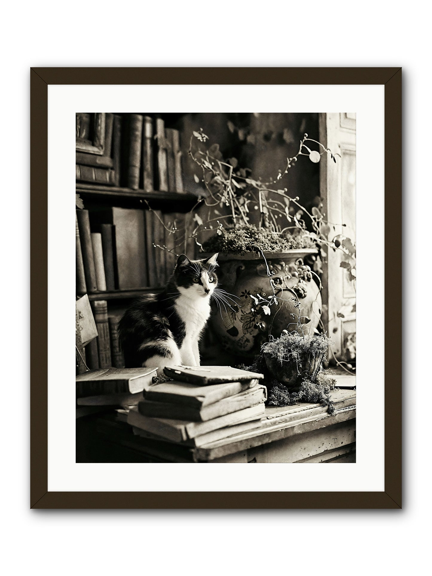 God Save The Queen -- Framed Print - Black 20x25
