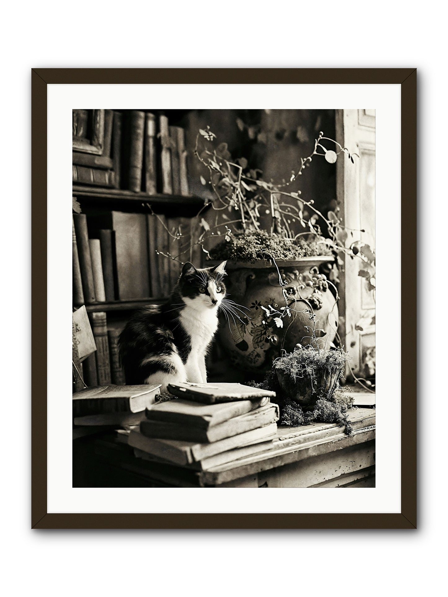 God Save The Queen -- Framed Print - Black 24x30