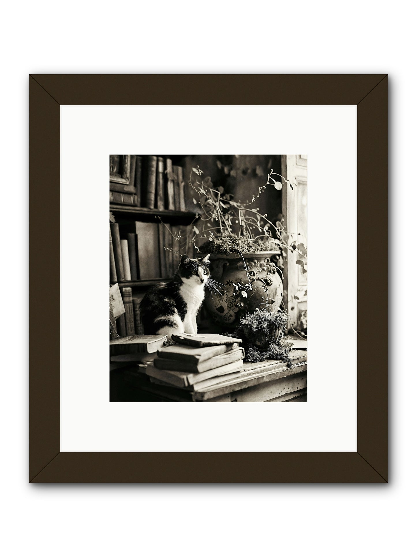 God Save The Queen -- Framed Print - Black 8x10