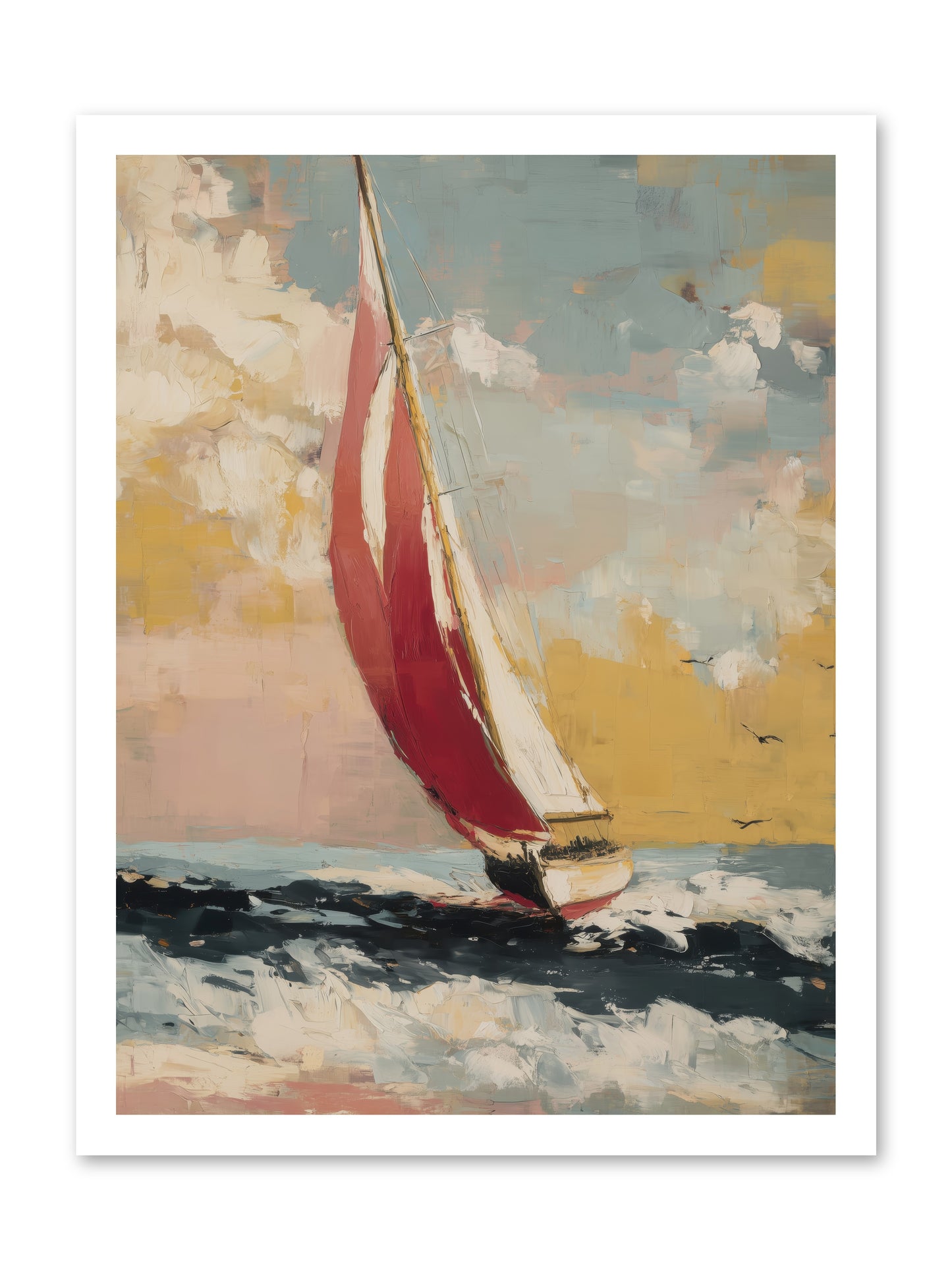 Golden Abundance -- Loose Canvas Print 18x24