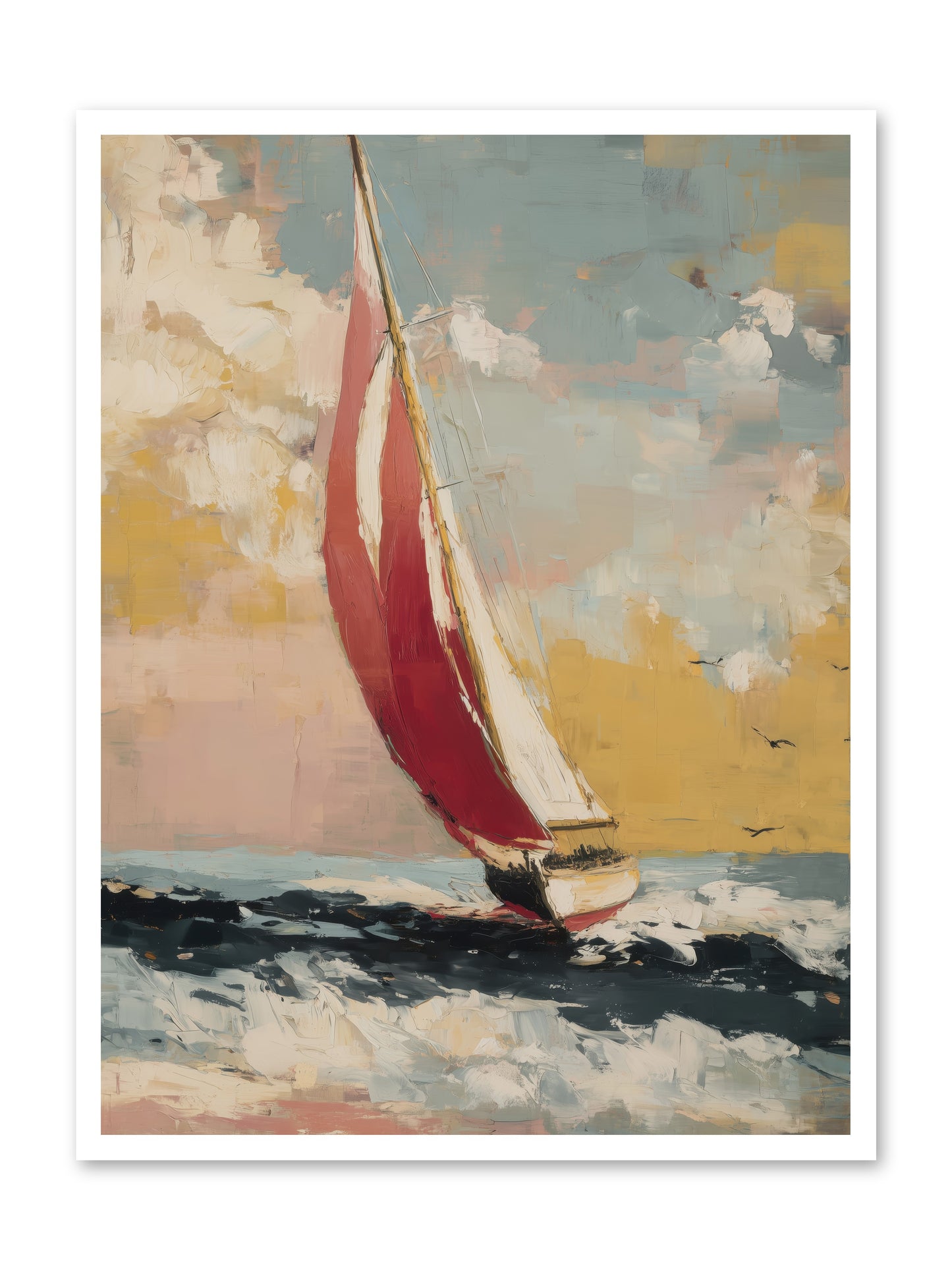 Golden Abundance -- Loose Canvas Print 30x40