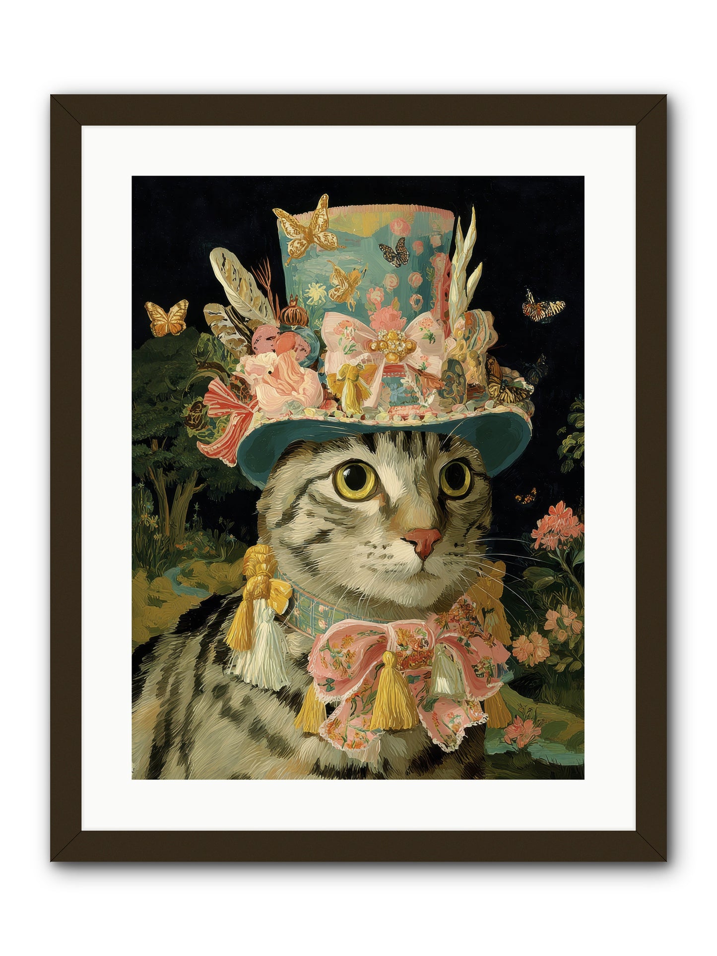 Golden Chapter No.1 -- Framed Print - Black 18x24