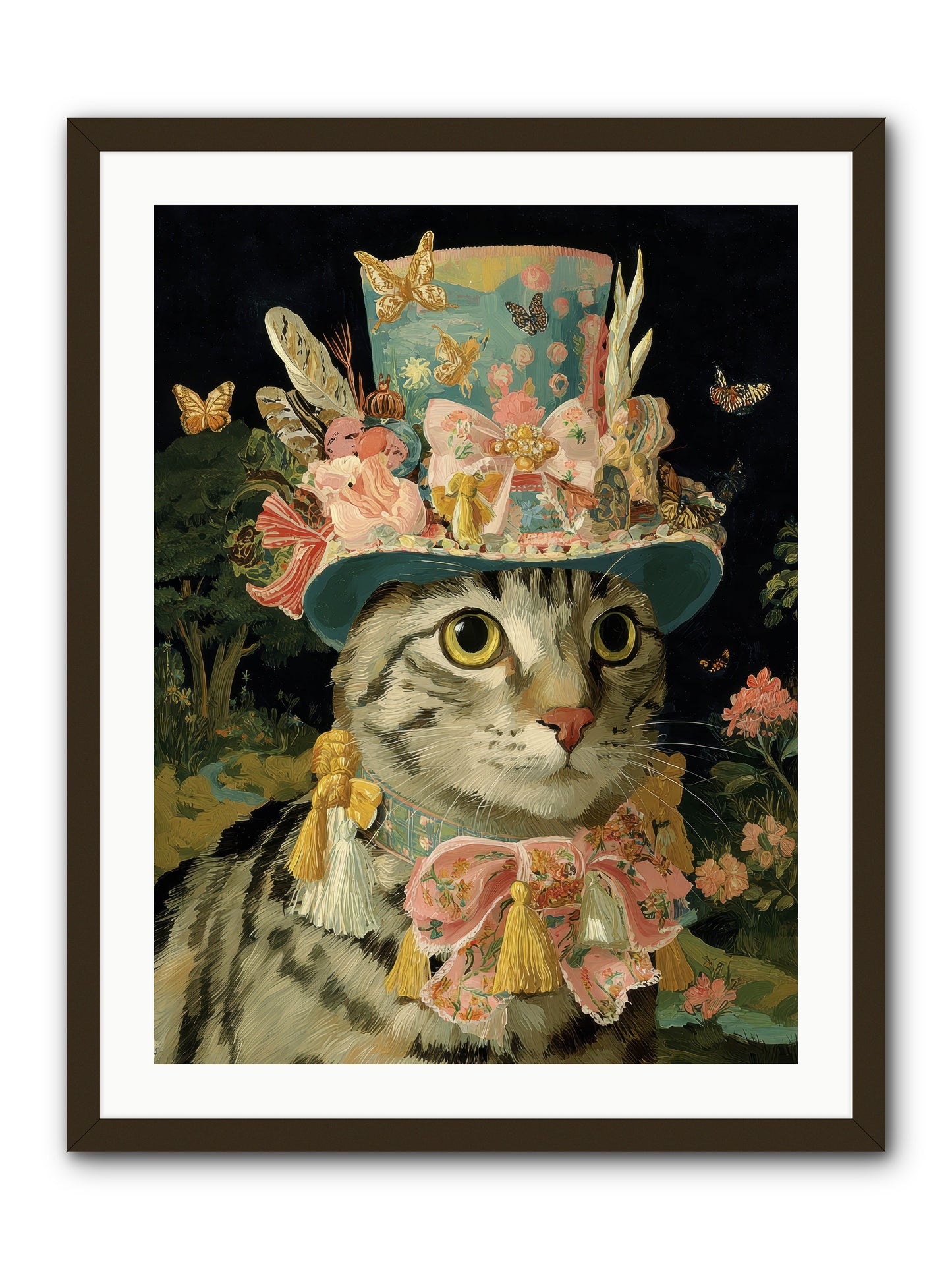 Golden Chapter No.1 -- Framed Print - Black 24x32