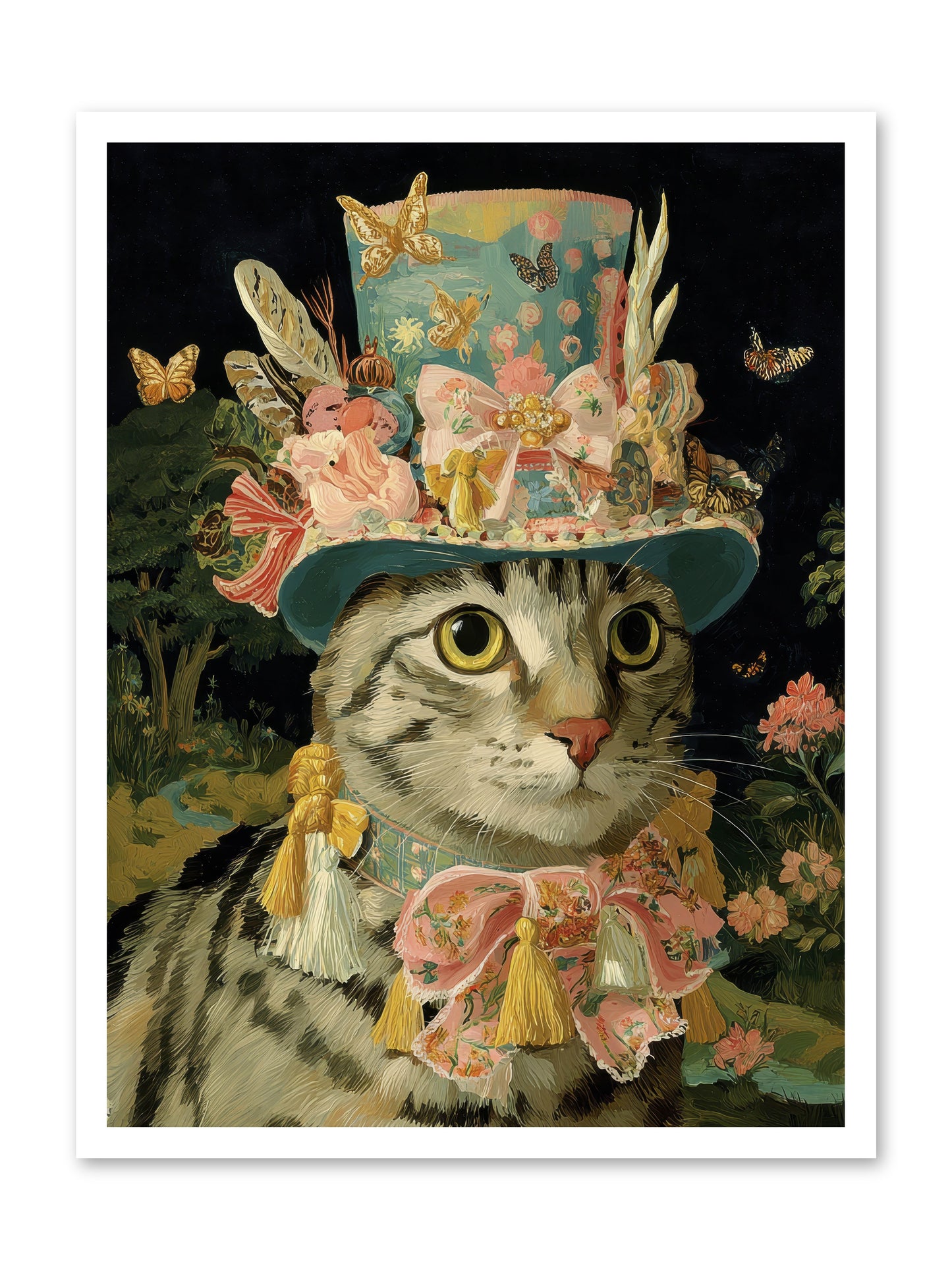 Golden Chapter No.1 -- Loose Canvas Print 24x32