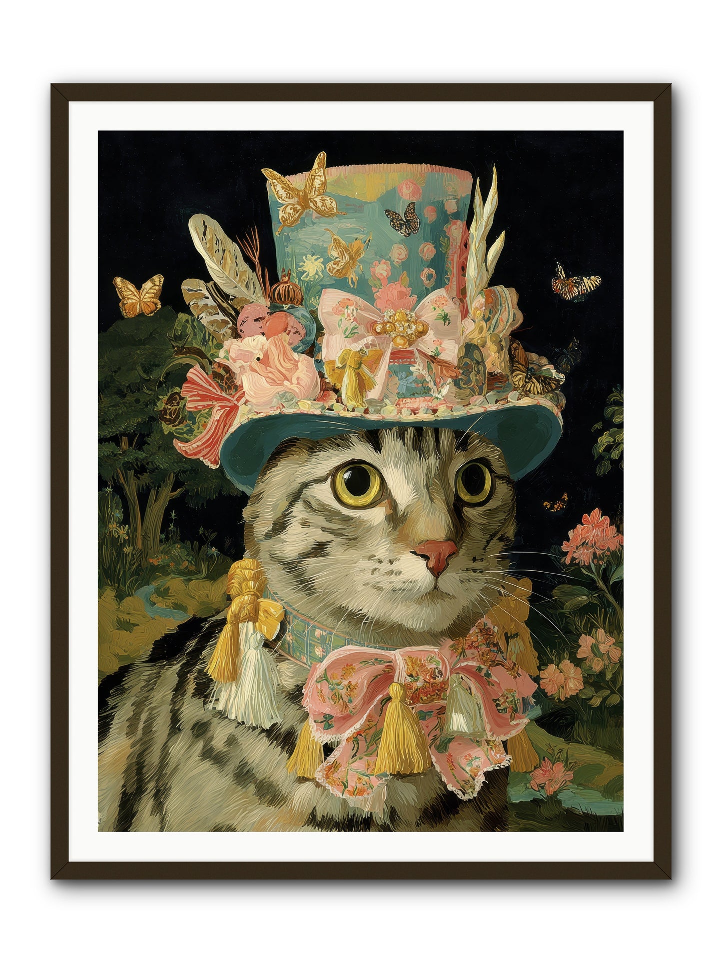 Golden Chapter No.1 -- Framed Print - Black 36x48
