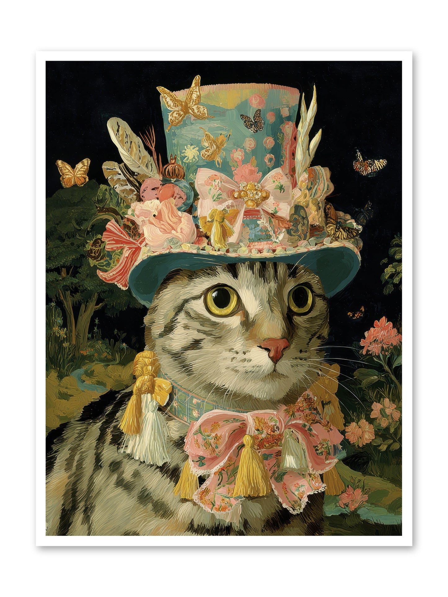 Golden Chapter No.1 -- Loose Canvas Print 36x48