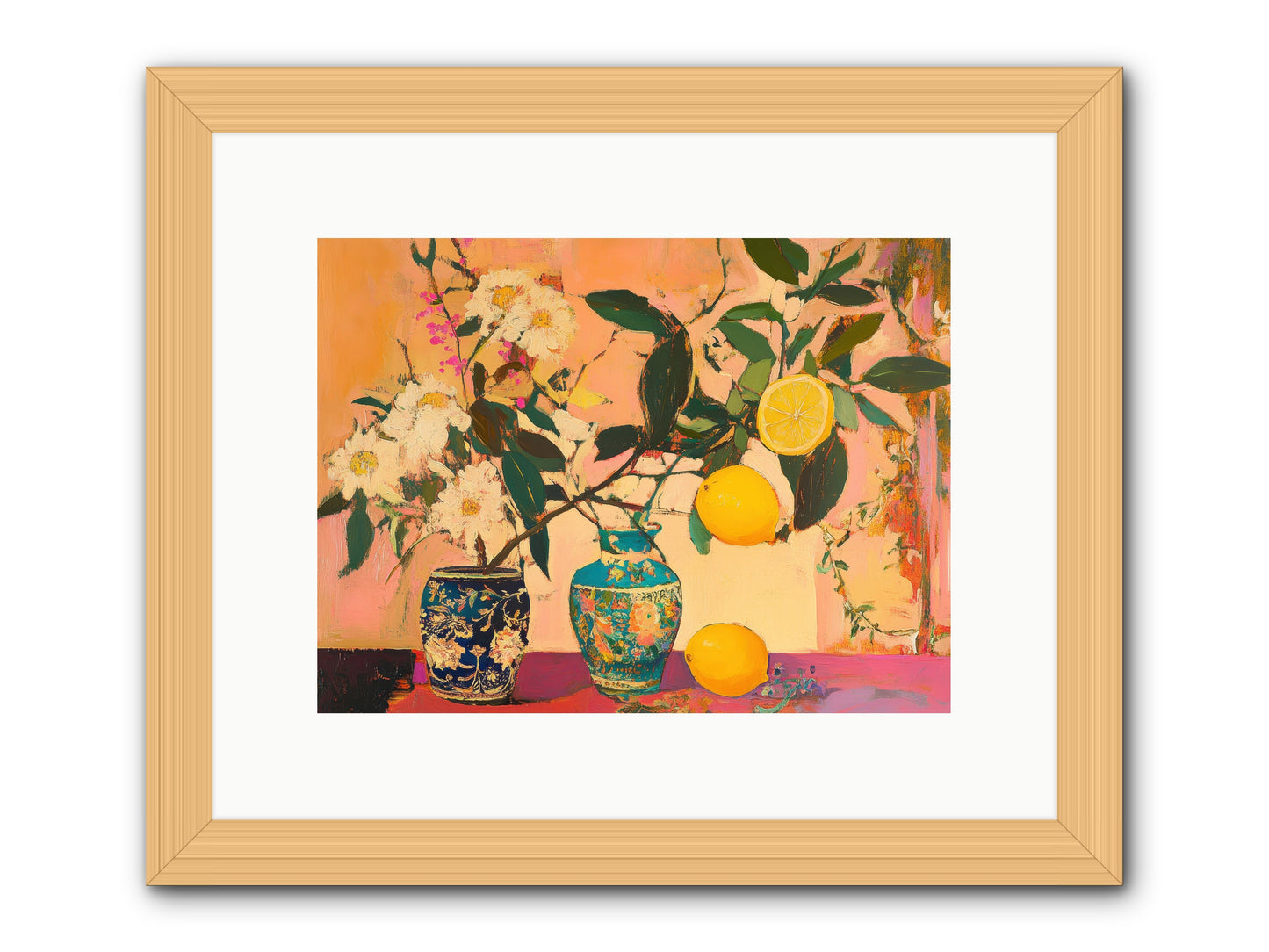 Golden Hour Captured-REZ -- Framed Print - Natural 12x9