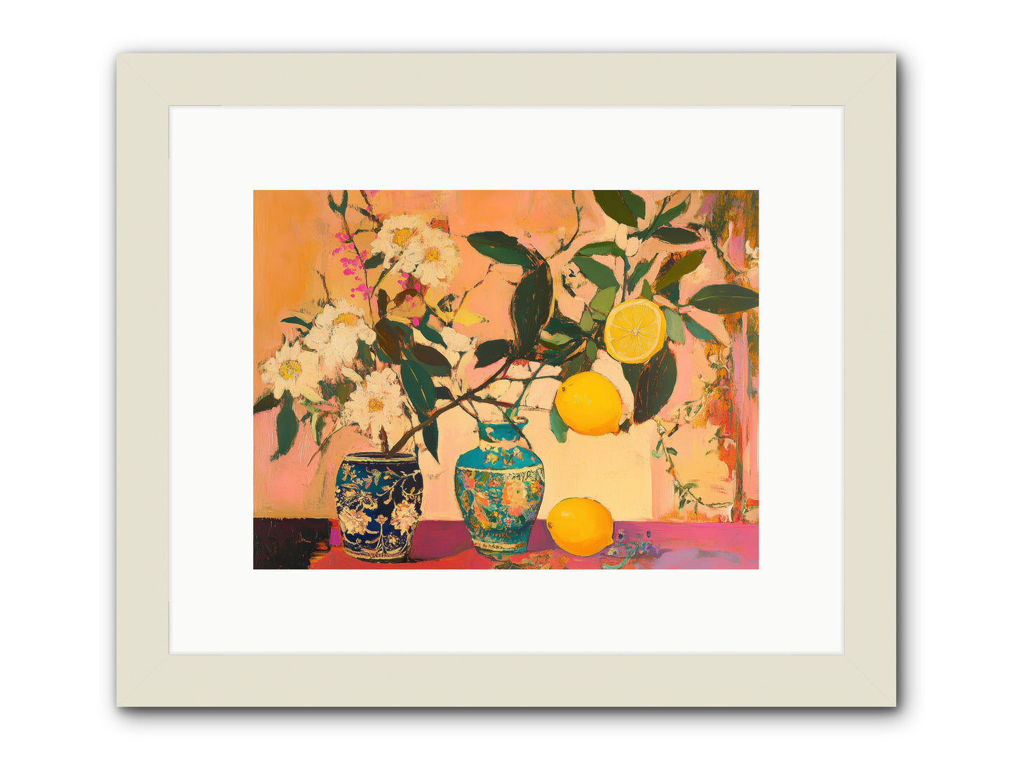 Golden Hour Captured-REZ -- Framed Print - White 12x9