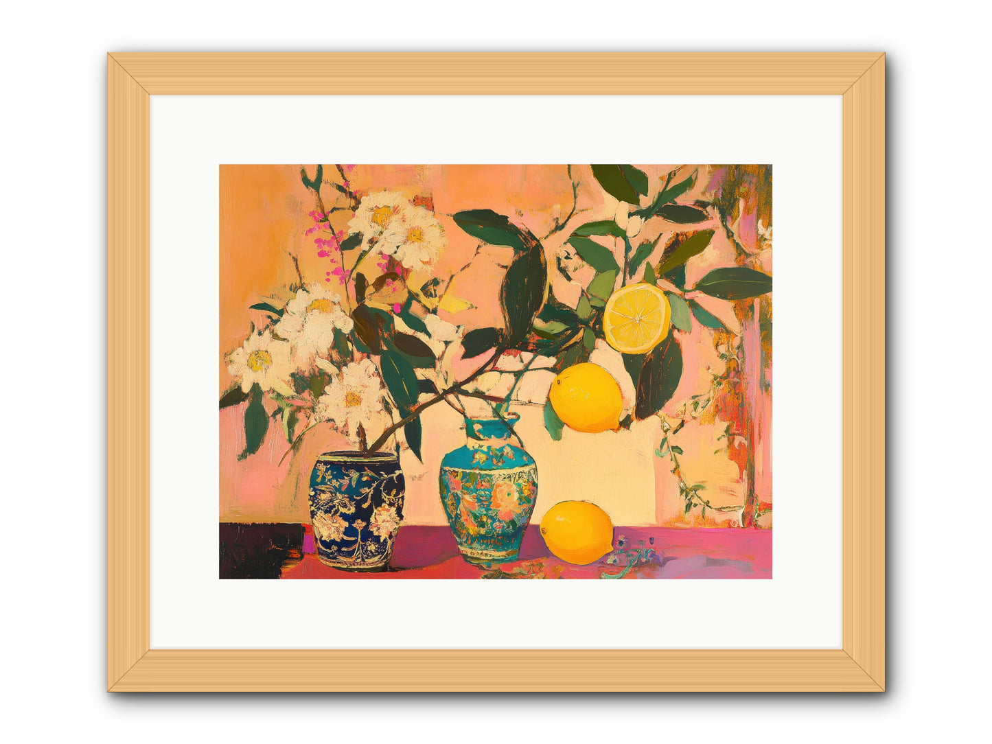 Golden Hour Captured-REZ -- Framed Print - Natural 16x12