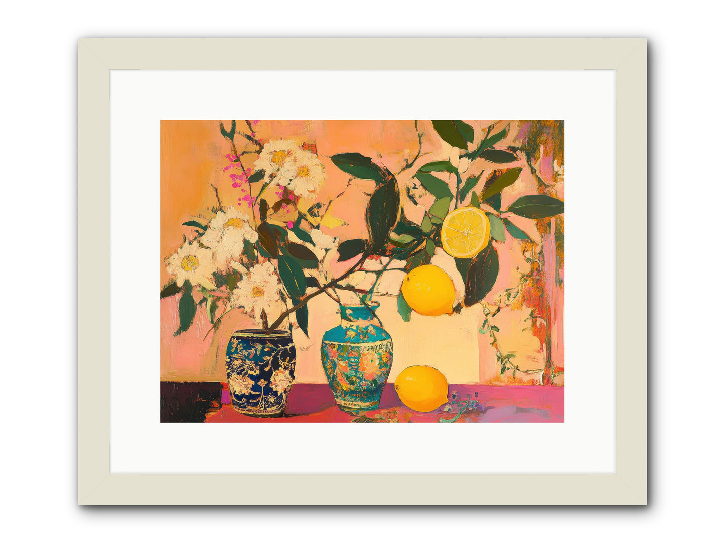Golden Hour Captured-REZ -- Framed Print - White 16x12