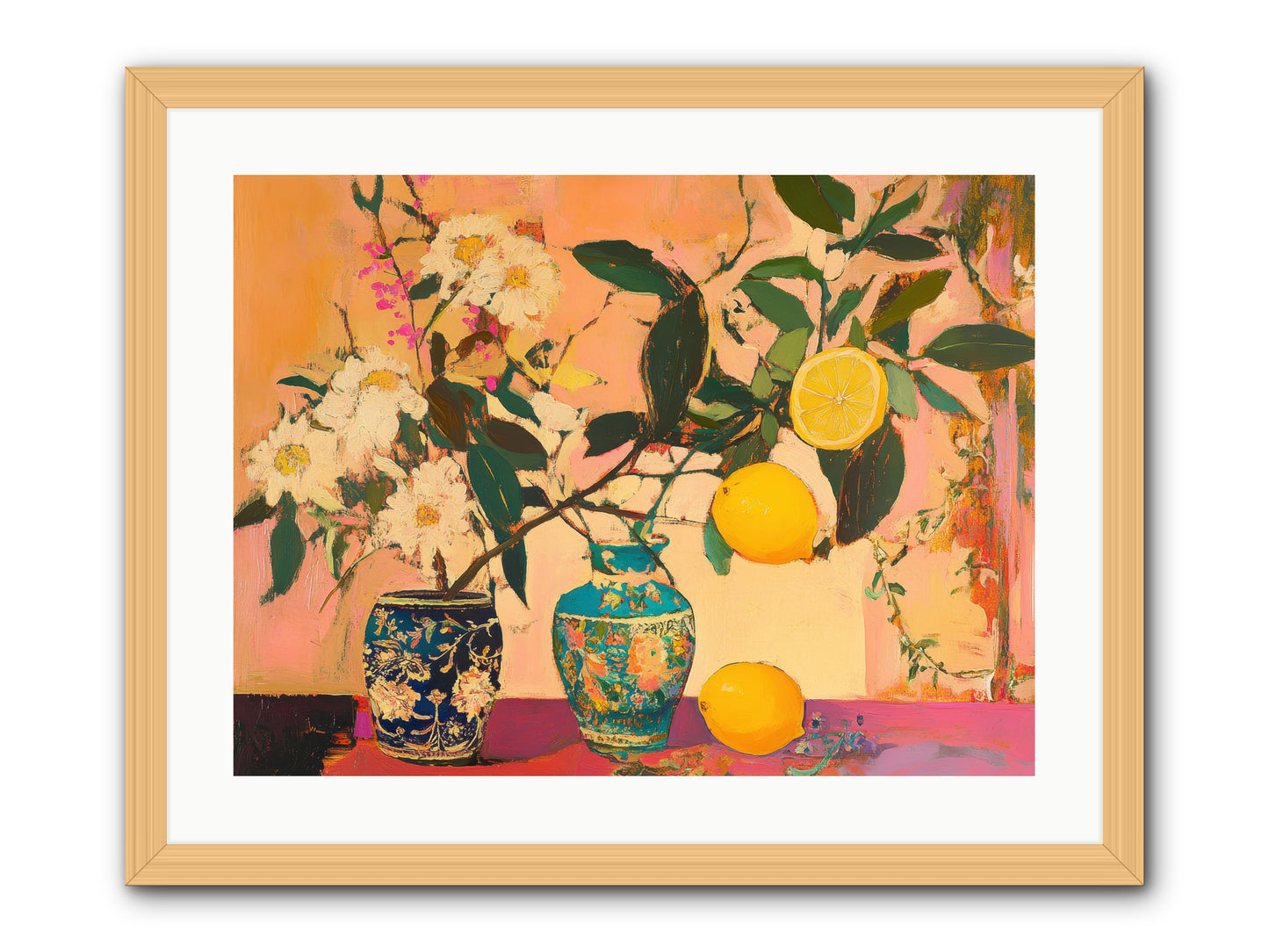 Golden Hour Captured-REZ -- Framed Print - Natural 24x18