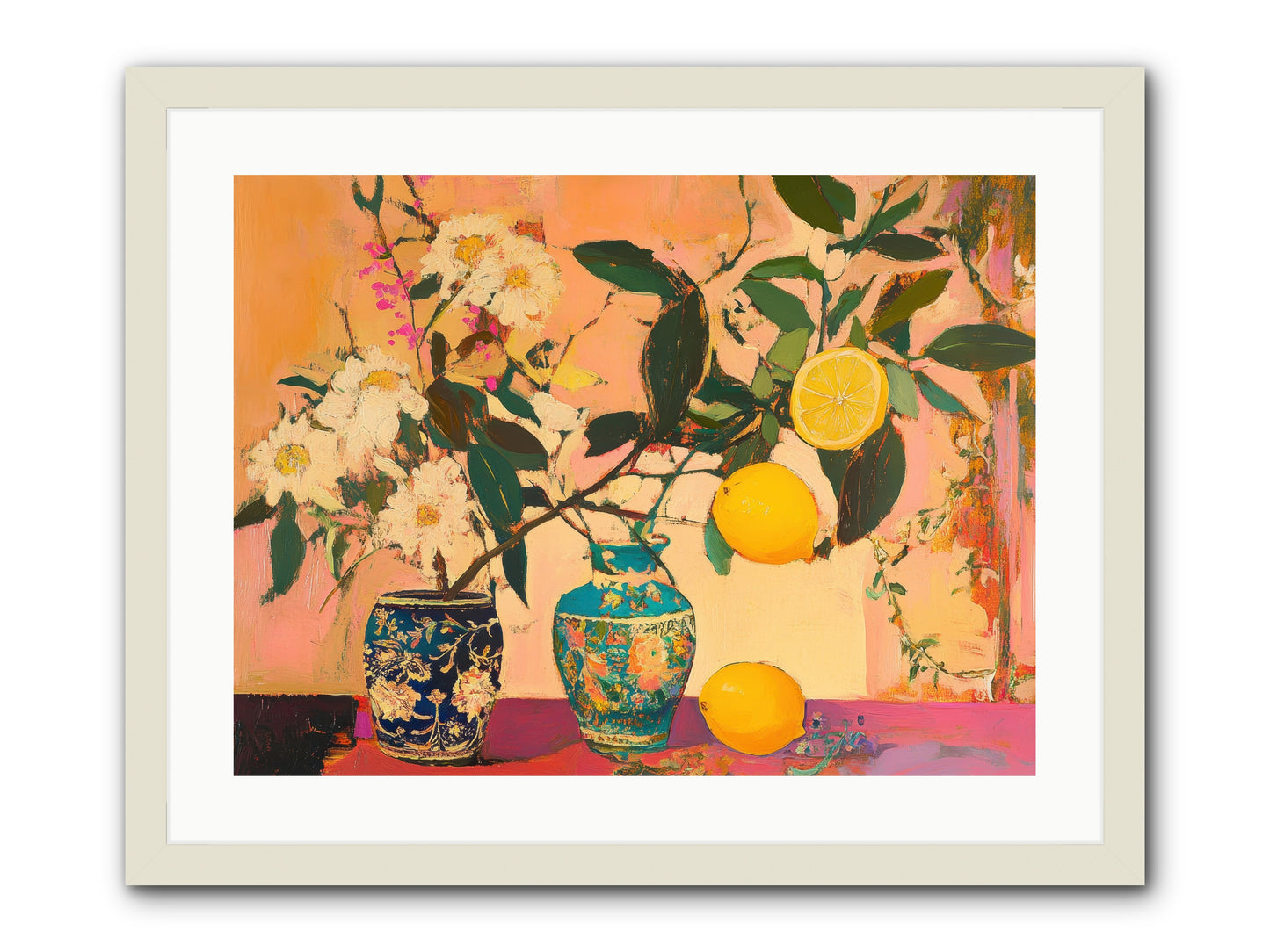 Golden Hour Captured-REZ -- Framed Print - White 24x18