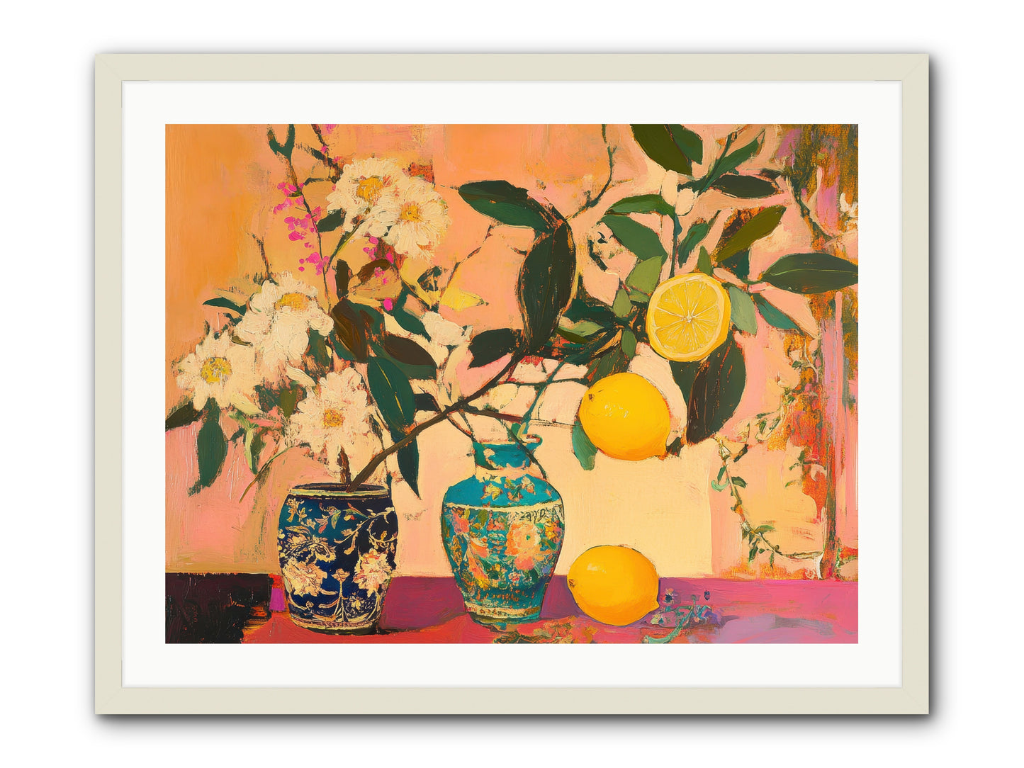 Golden Hour Captured-REZ -- Framed Print - White 32x24
