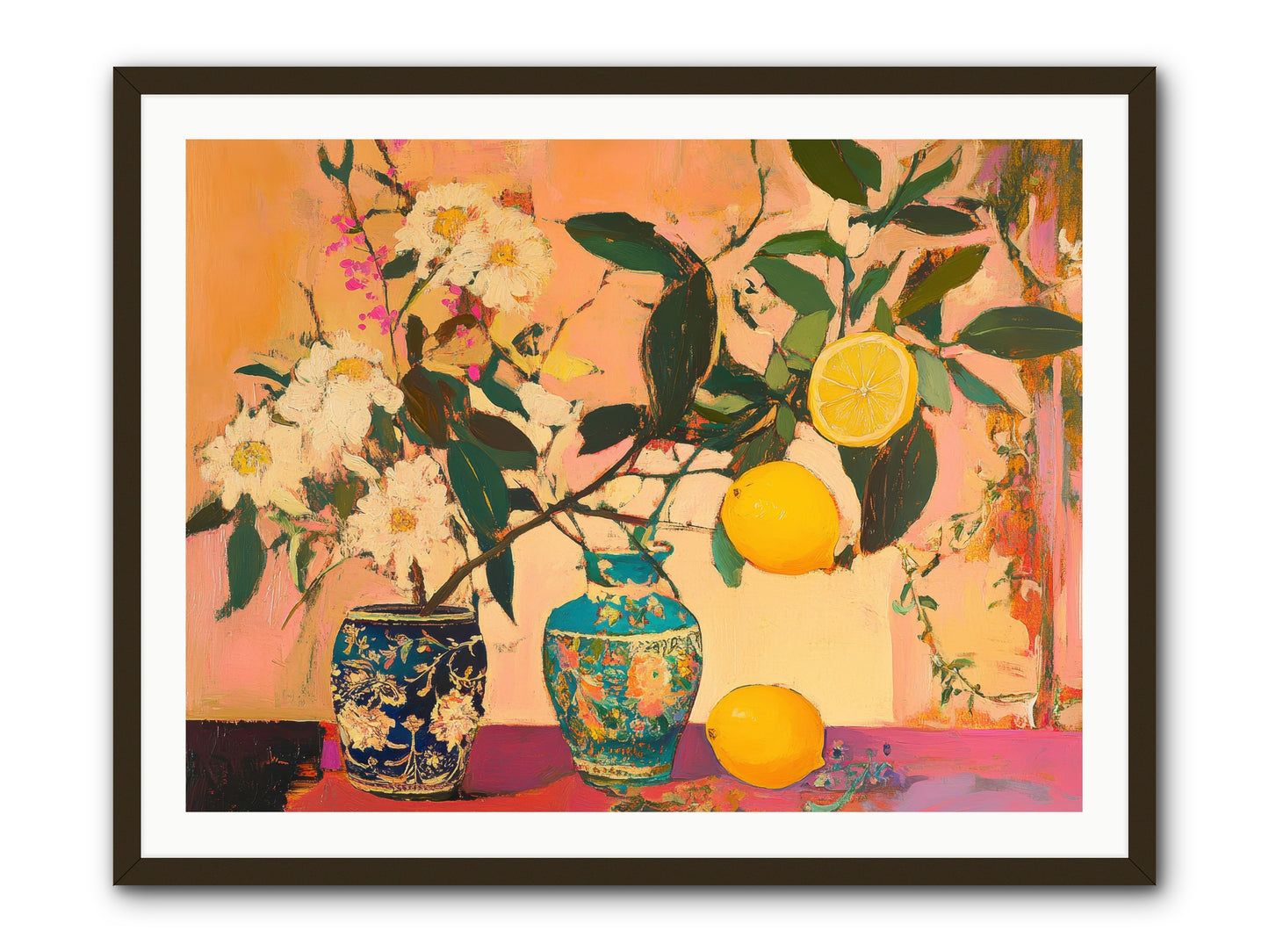 Golden Hour Captured-REZ -- Framed Print - Black 40x30