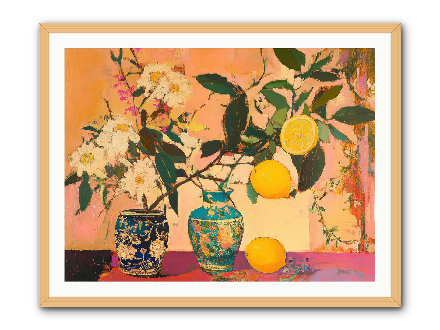 Golden Hour Captured-REZ -- Framed Print - Natural 40x30