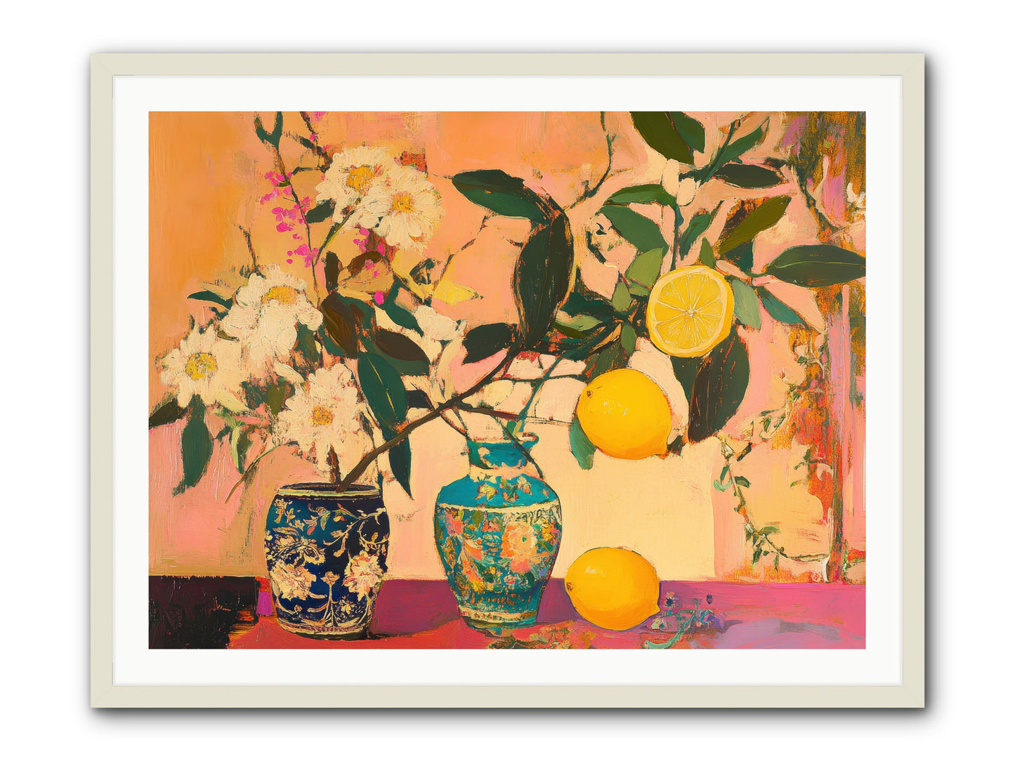 Golden Hour Captured-REZ -- Framed Print - White 40x30