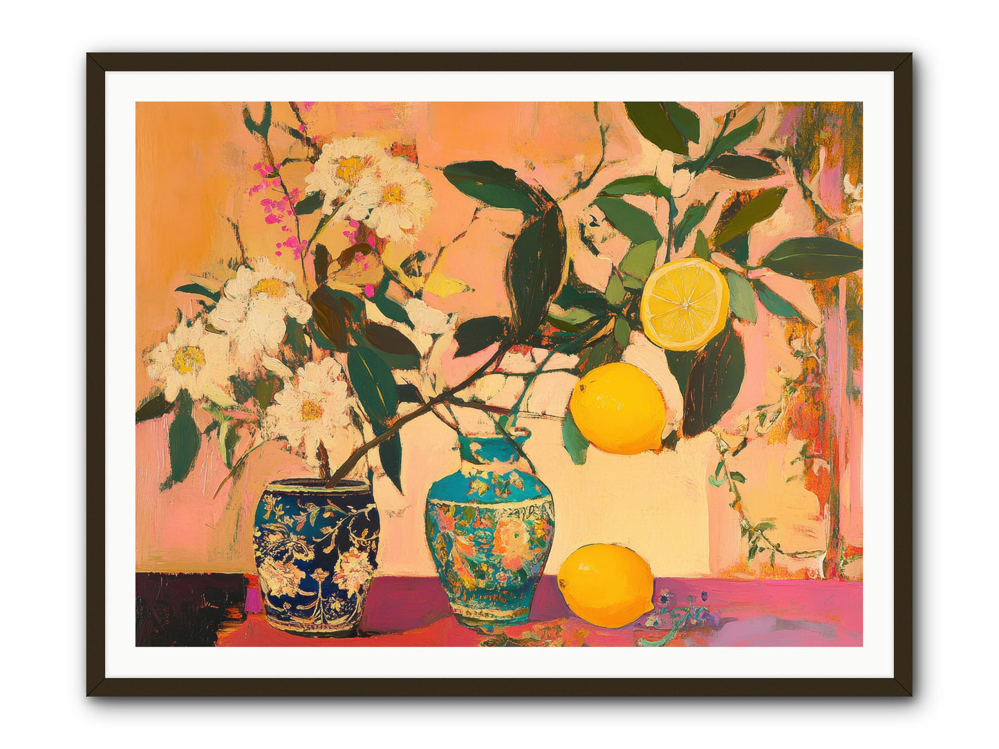 Golden Hour Captured-REZ -- Framed Print - Black 48x36