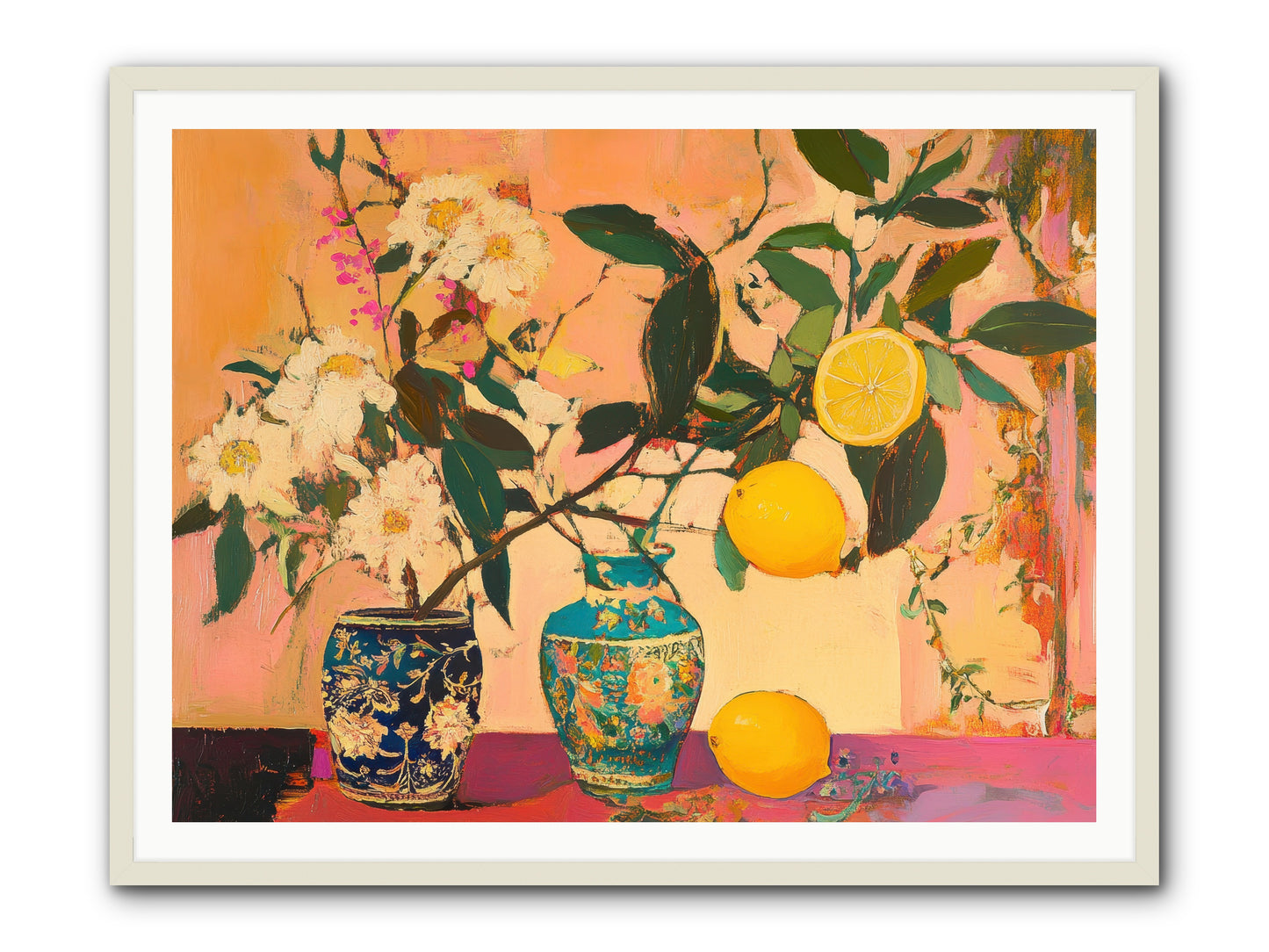 Golden Hour Captured-REZ -- Framed Print - White 48x36